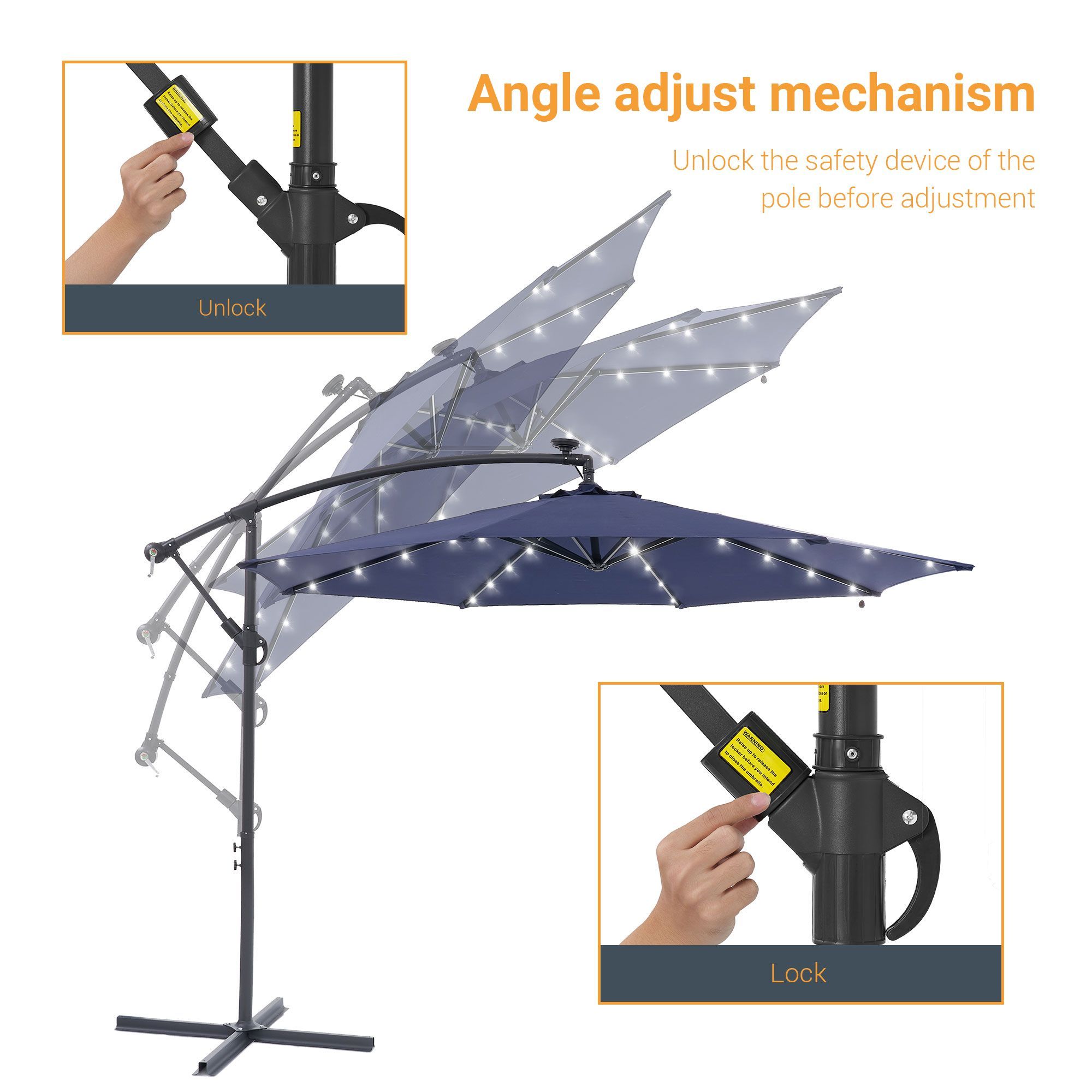 Sonkuki SD-R10L-LED Umbrellas-2 - View #5
