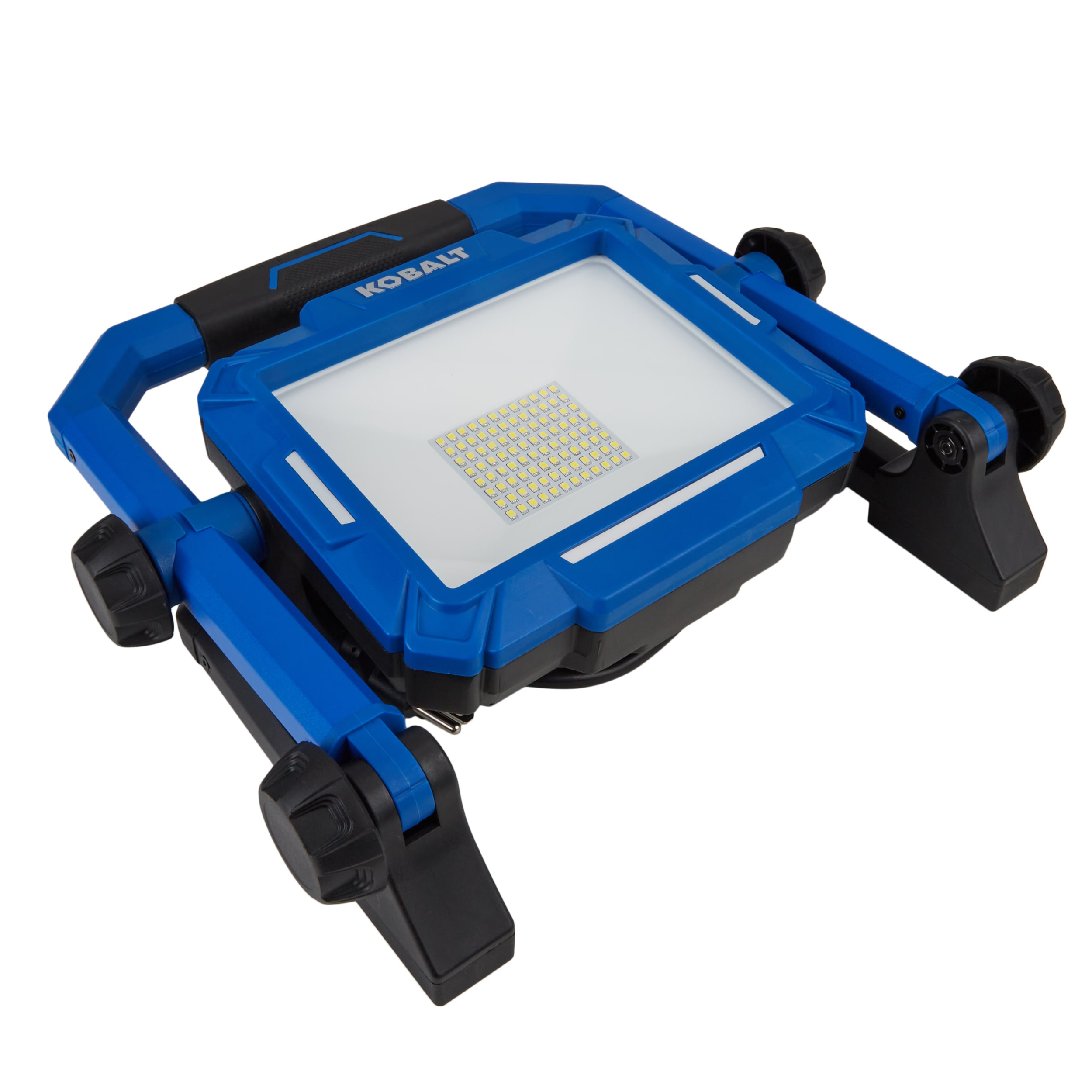 Kobalt 2500-Lumen LED Blue Battery-operated Portable Work Light in