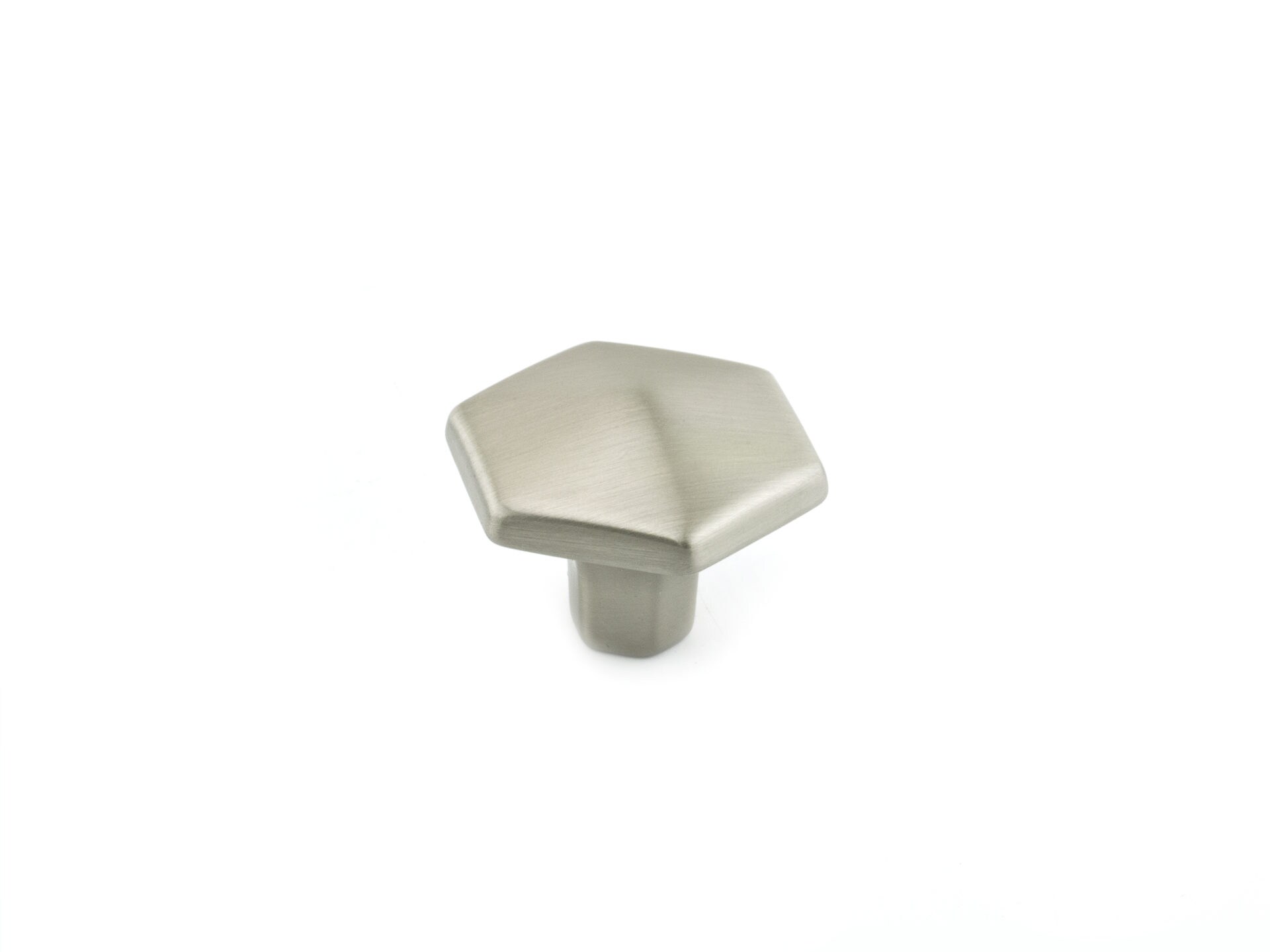 Richelieu 507830195 1.18-in Brushed Nickel Round Transitional Cabinet Knob