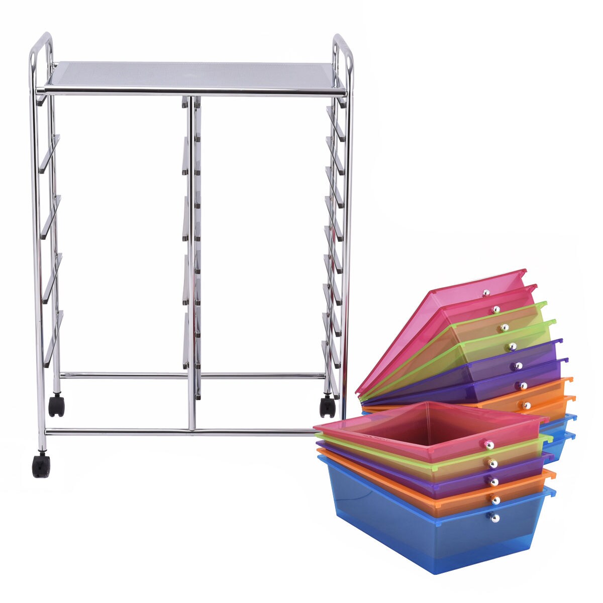Costway OGY00818 Utility-Carts - View #3
