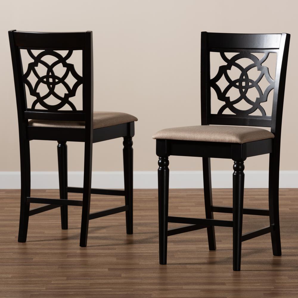 Baxton Studio 158-2PC-9770-LW stools - View #5
