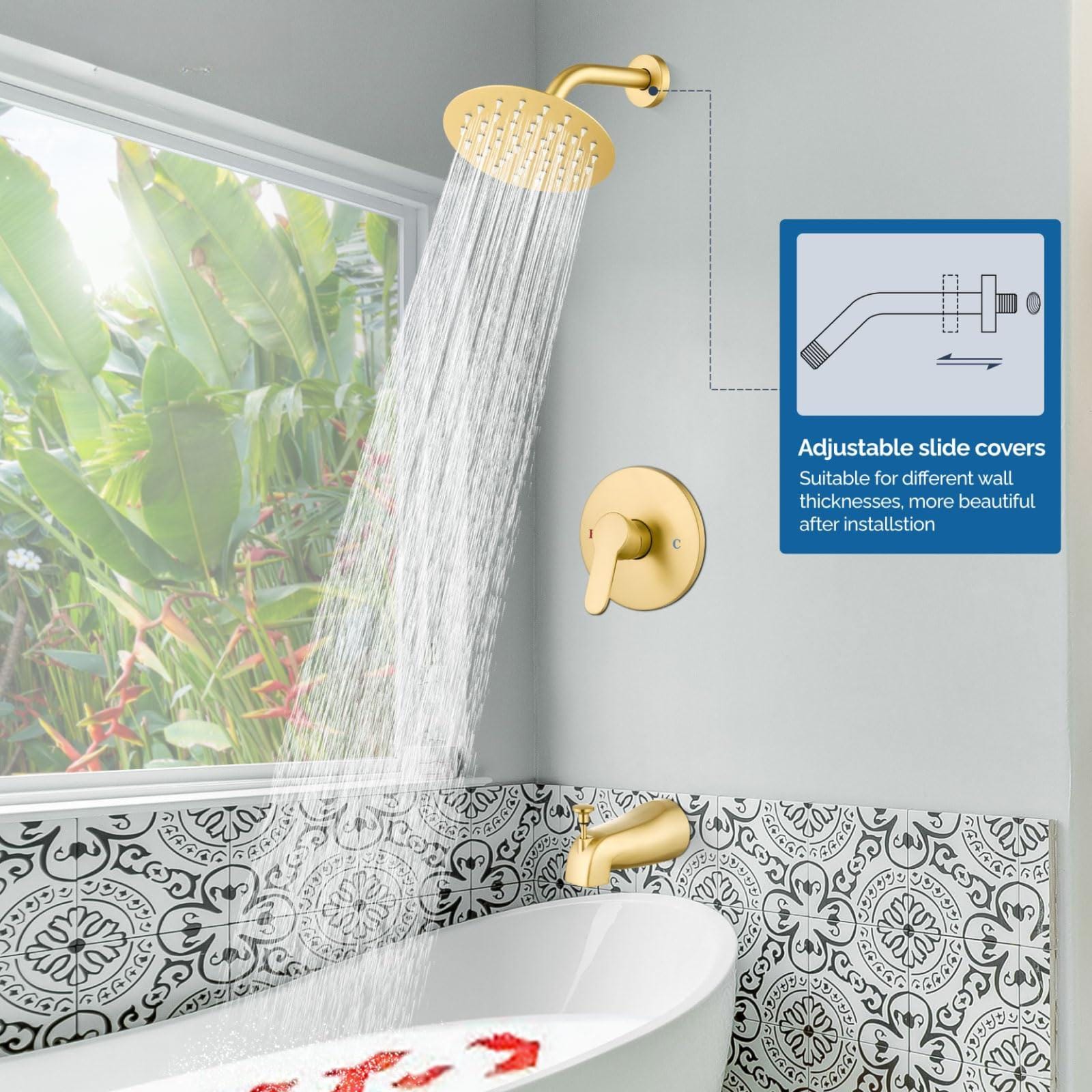 Lovav 5749848223909 Fixed-Showerhead - View #3