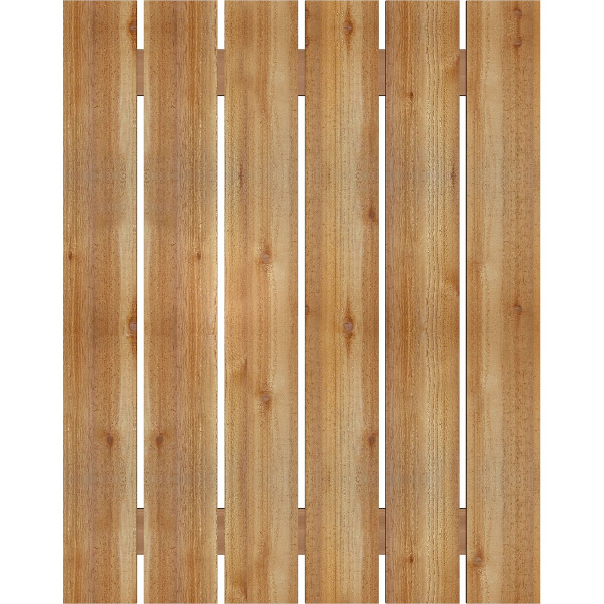 Ekena Millwork RBS06S35X044RWR Exterior-Shutters - View #4