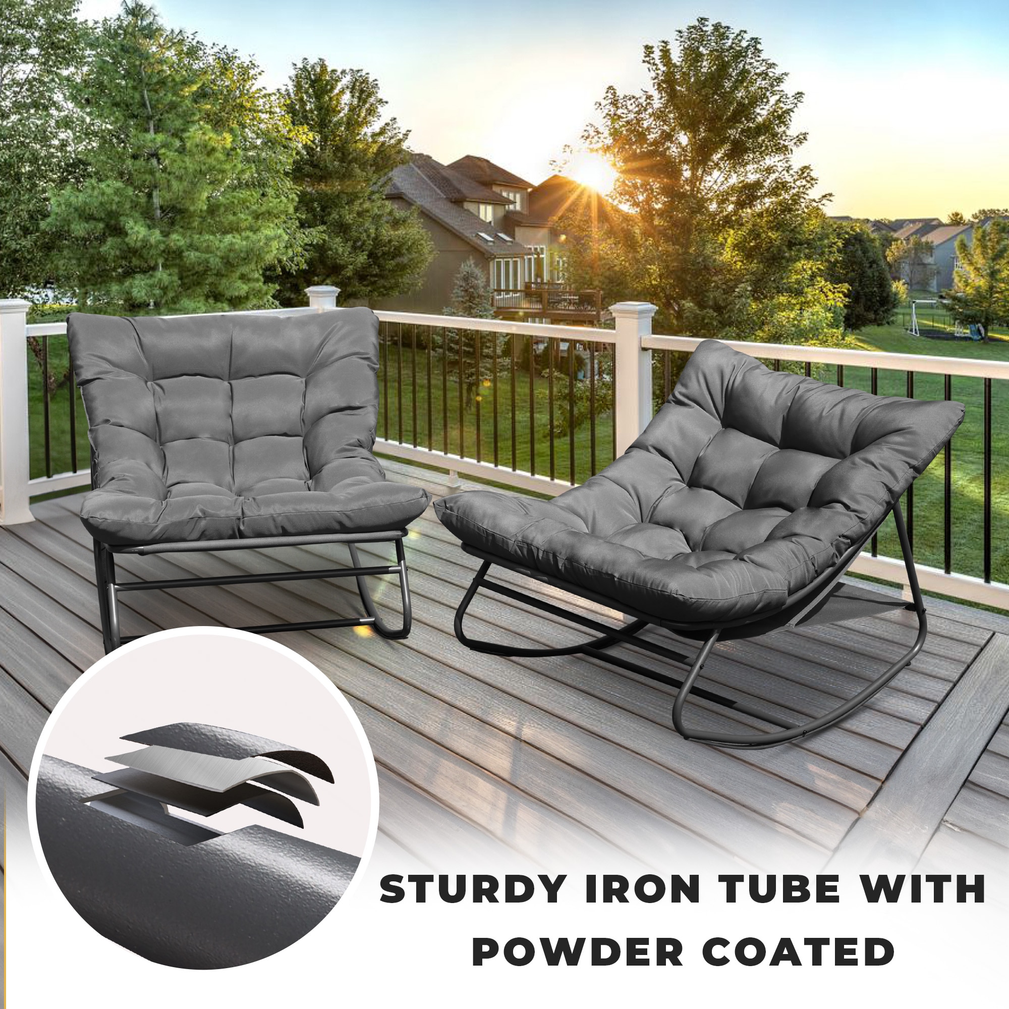NOBLEMOOD LS-2050-2 Patio-Conversation-Sets - View #5