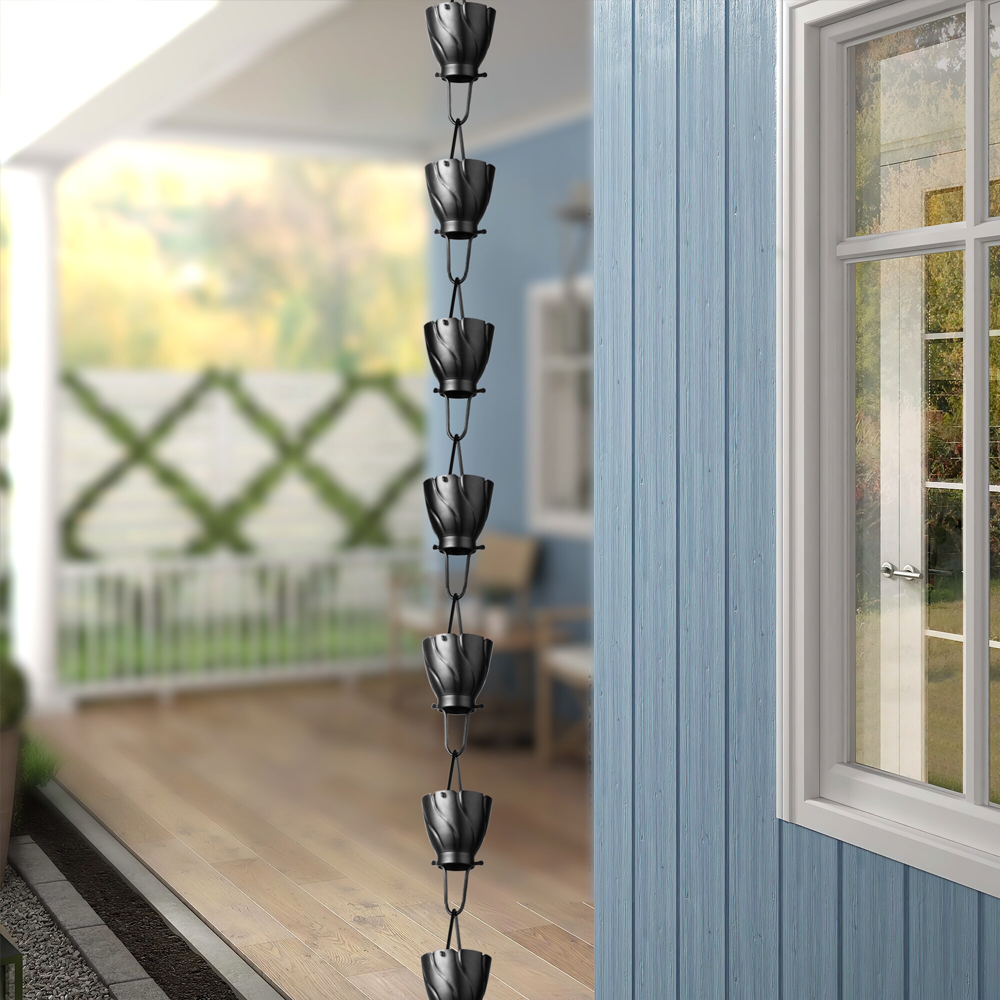 Monarch Rain Chains 19135 Rain-Chains - View #3