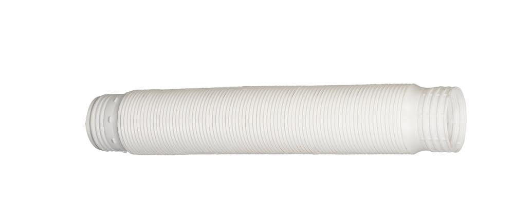 Amerimax 86010A FLEX-A-SPOUT Vinyl 26.5-in White Downspout extension