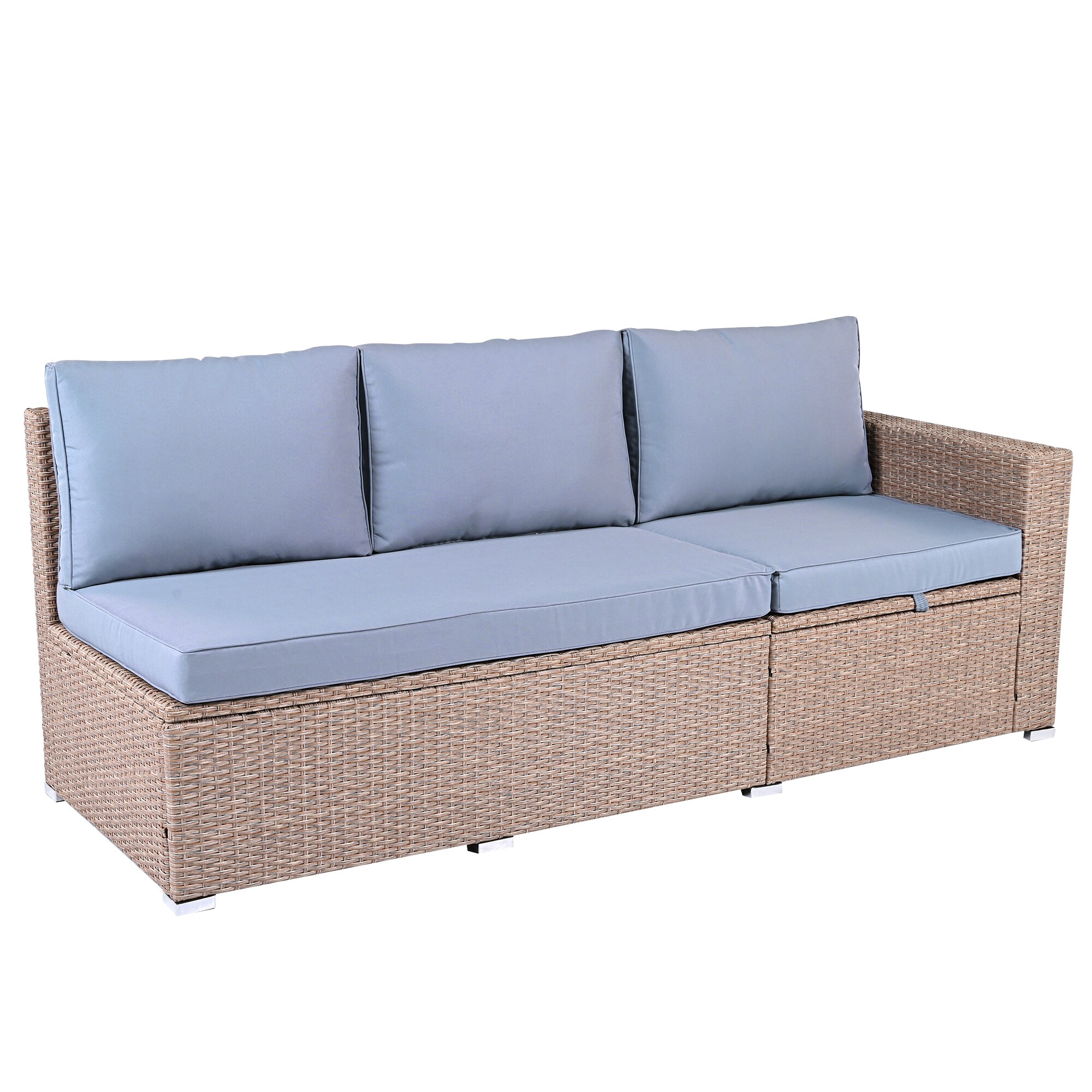 SINOFURN SYA010503GY Patio-Sofas-Daybeds - View #4