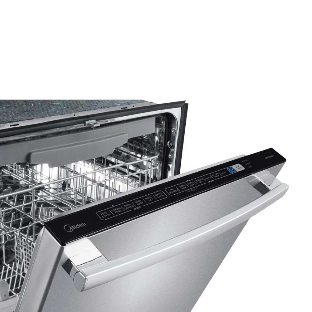 FORNO Pozzo Top Control 24-in Built-In Dishwasher With Third Rack  (Stainless Steel) ENERGY STAR, 48-dBA