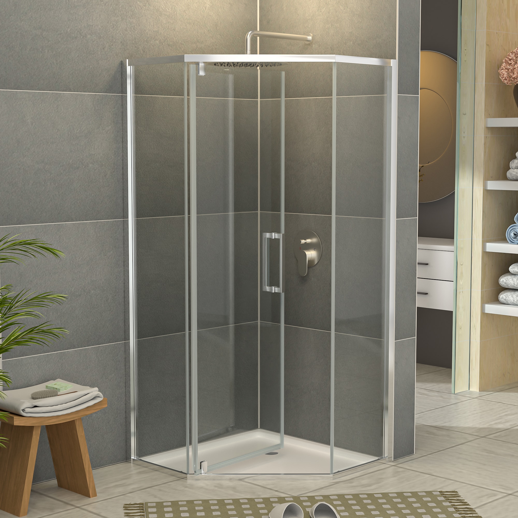Lordear HWM-LD-3B31-1-34CH Shower-Doors - View #7