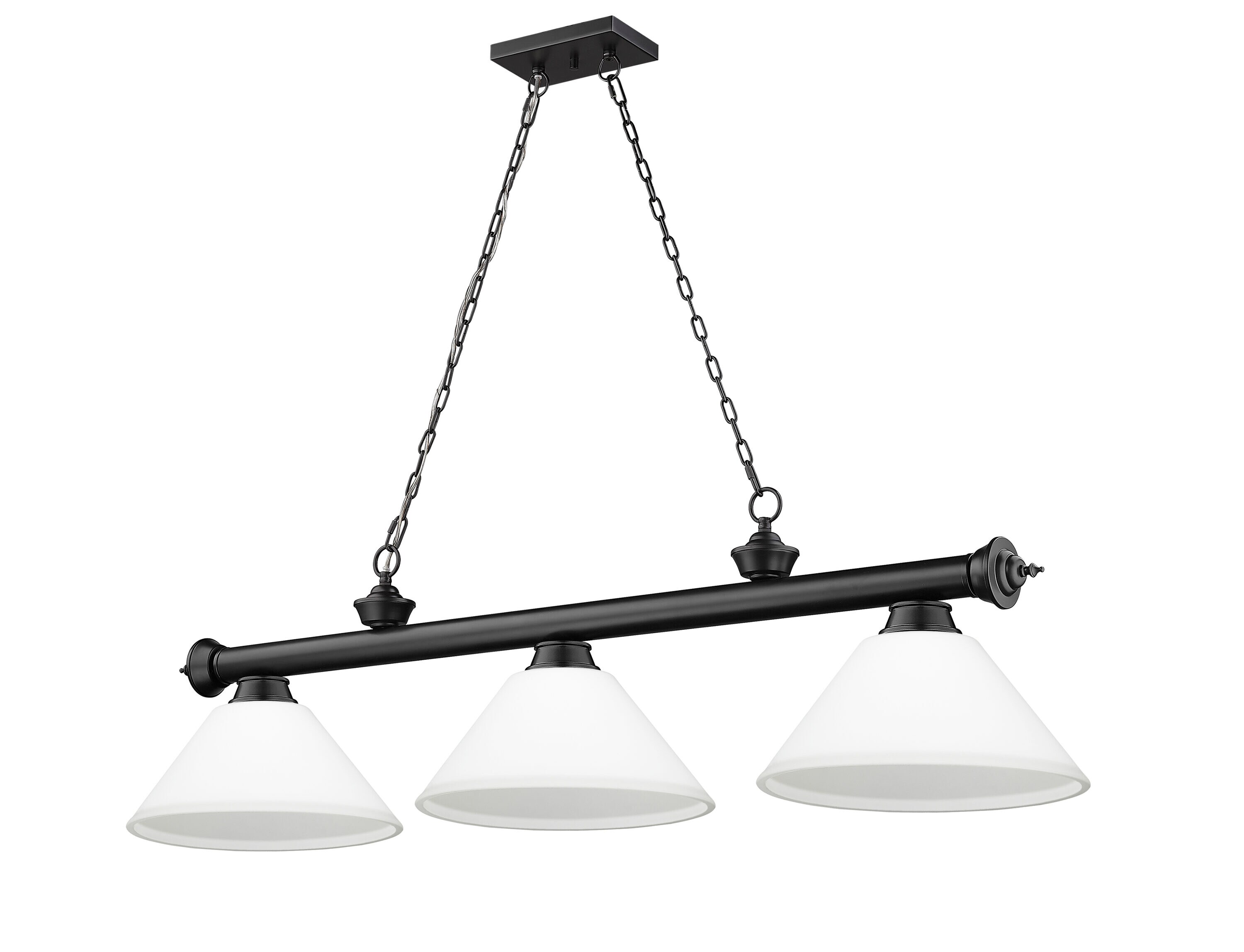 Z-Lite 2306-3MB-AMO14 Pool-Table-Lighting - View #5