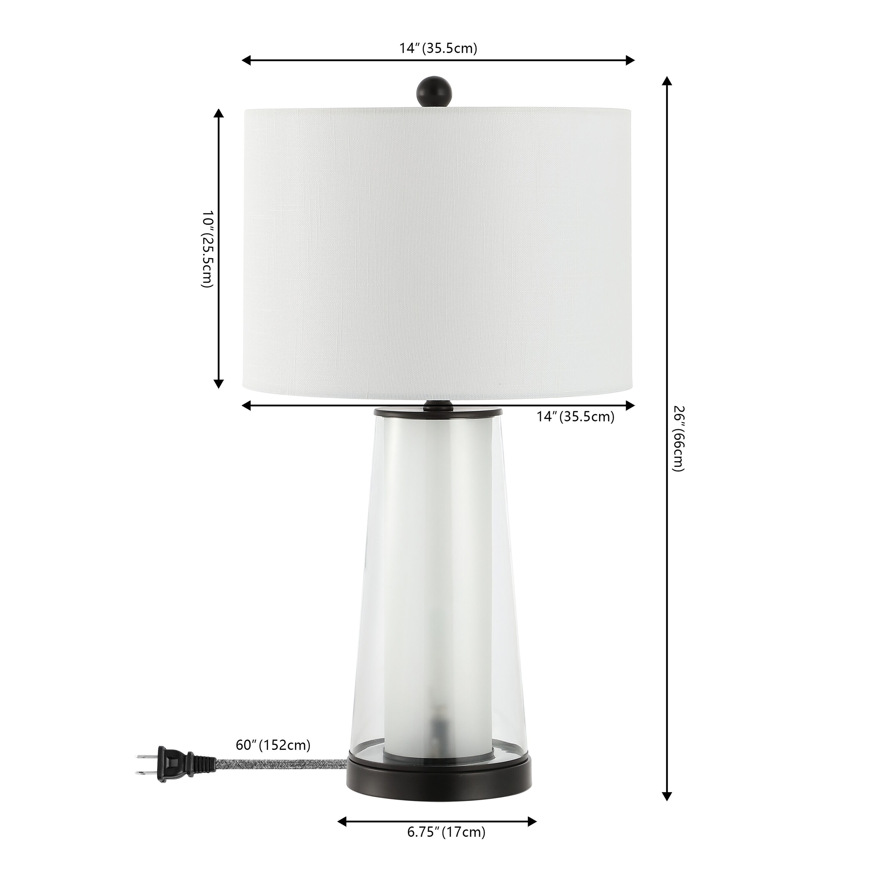 JONATHAN  Y JYL1137C-SET2 Table-Lamps - View #4