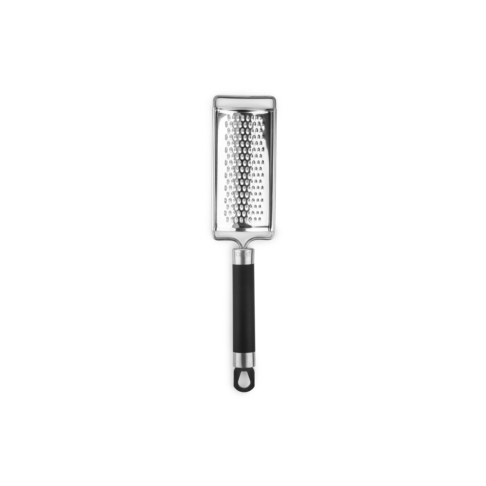 Core Kitchen -  Black/Silver Stainless Steel/TPR Grater 1 pc