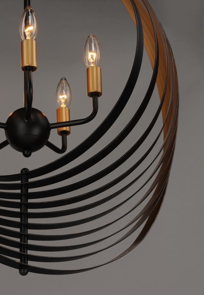 Maxim Lighting 28675BKGLD Pendant-Lights - View #4