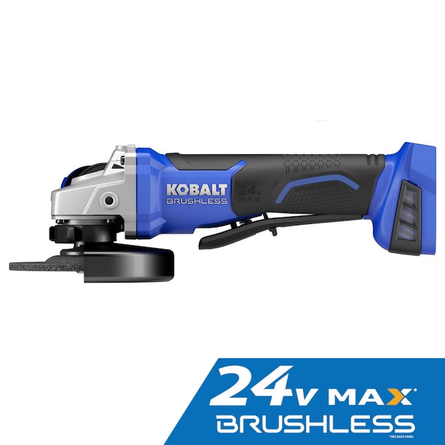 Kobalt 5-in 24-volt Paddle Switch Brushless Cordless Angle Grinder (Tool  Only) in the Angle Grinders department at