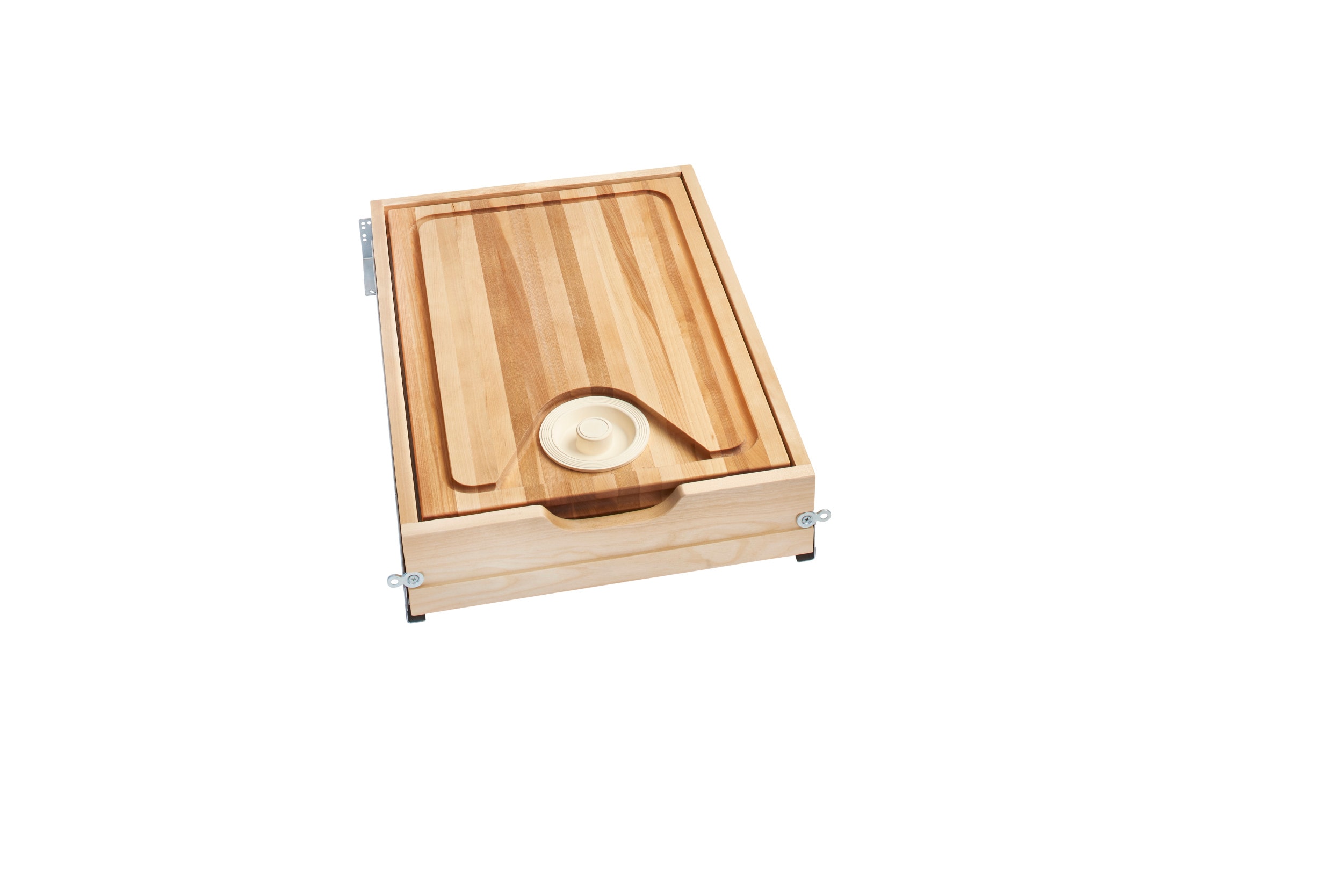 Rev-A-Shelf 4WCCB-18HSC-1 21.75-Inches x 15-Inches Clear Maple Wood Drawer organizer
