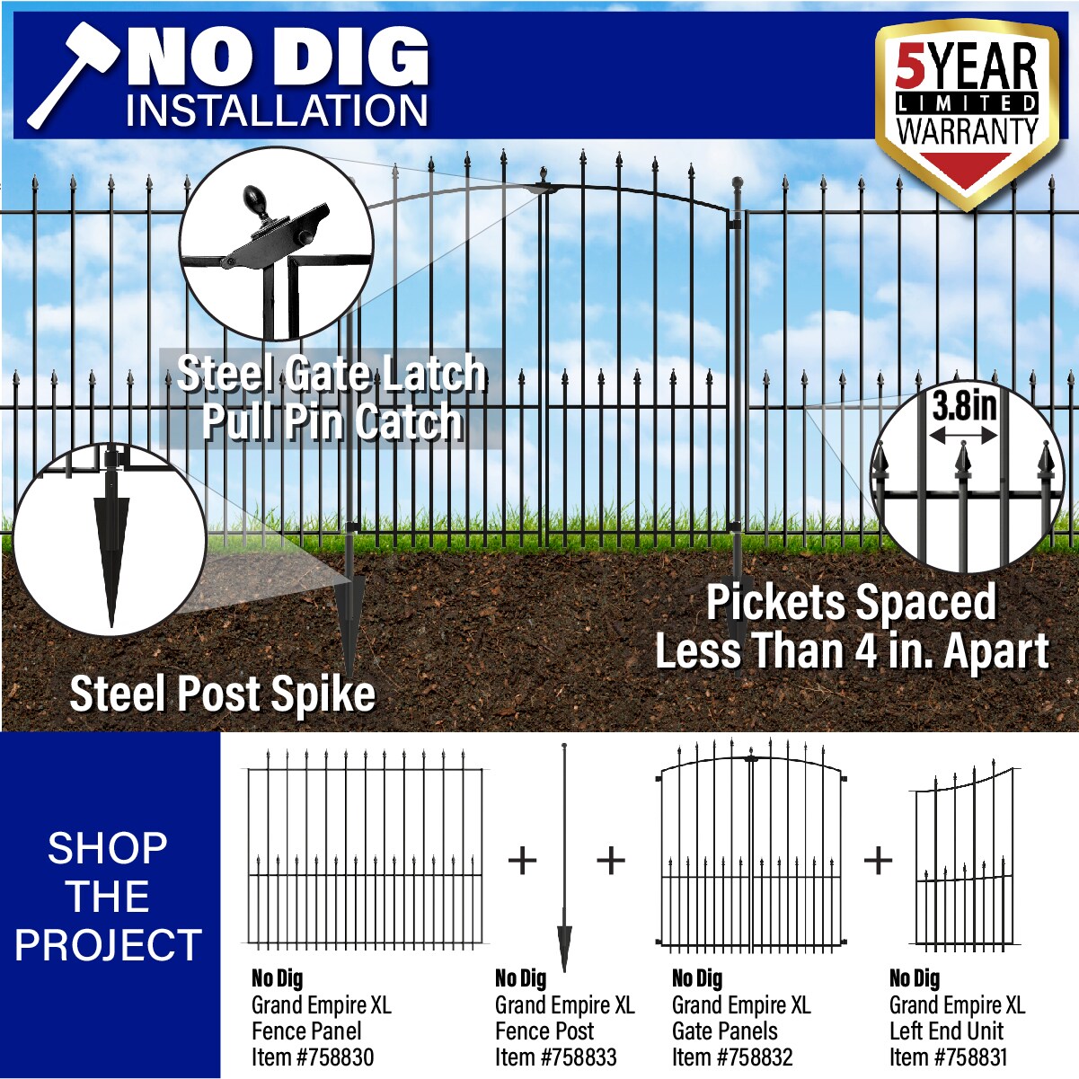 YARDLINK 504070 Fence-Gates - View #9