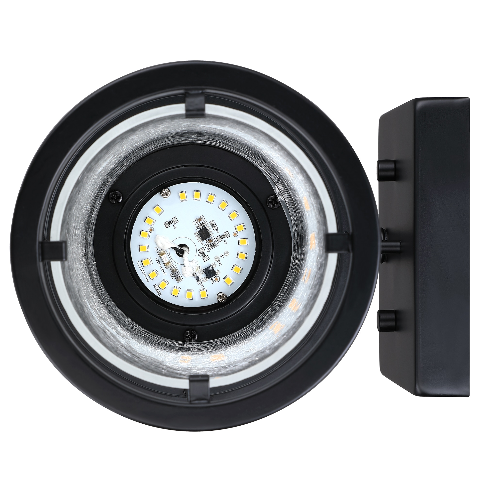 Hukoro 2FL14633-BK-S-LED Outdoor-Wall-Lighting - View #7