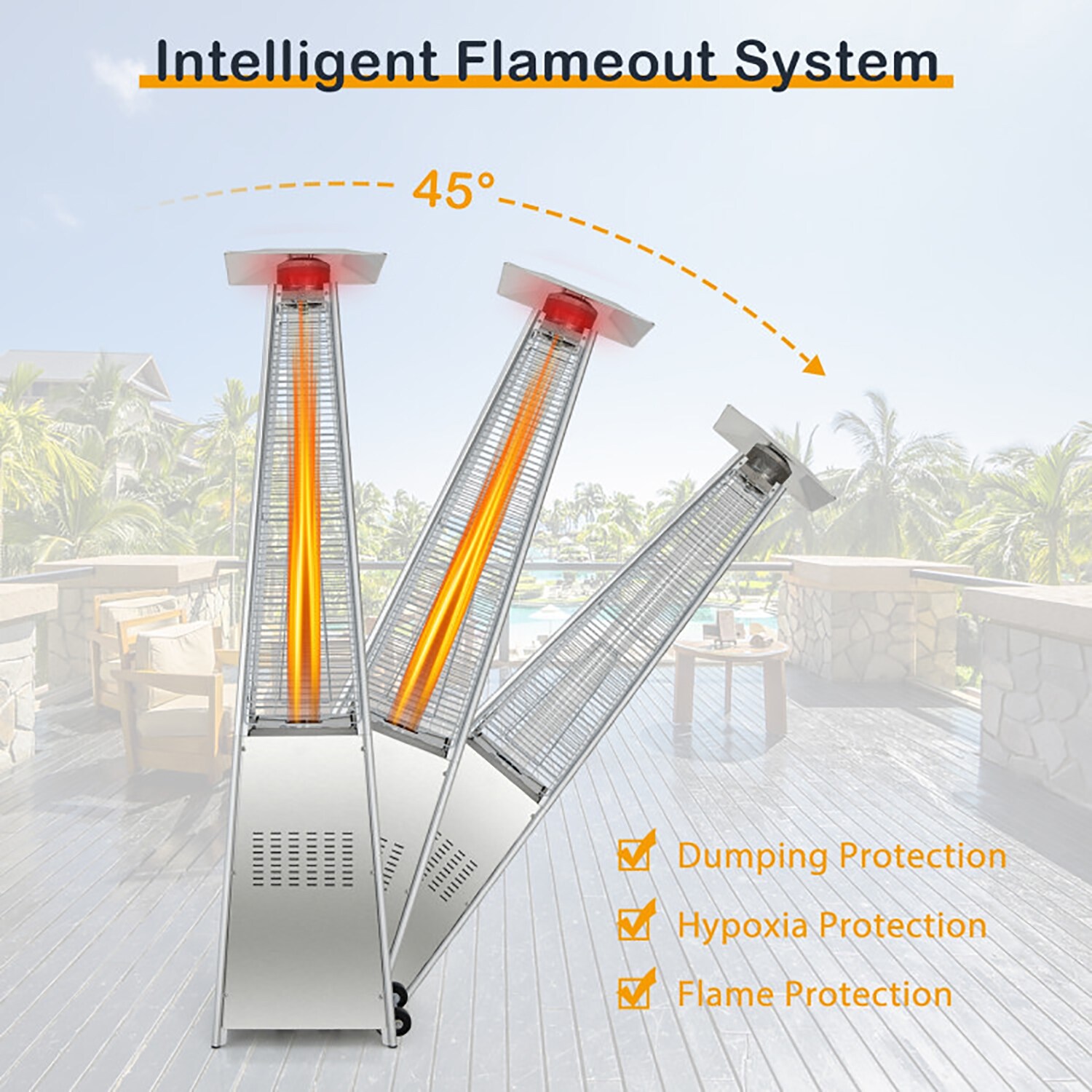 GZMR GZ-GY072S Outdoor-Gas-Patio-Heaters - View #3