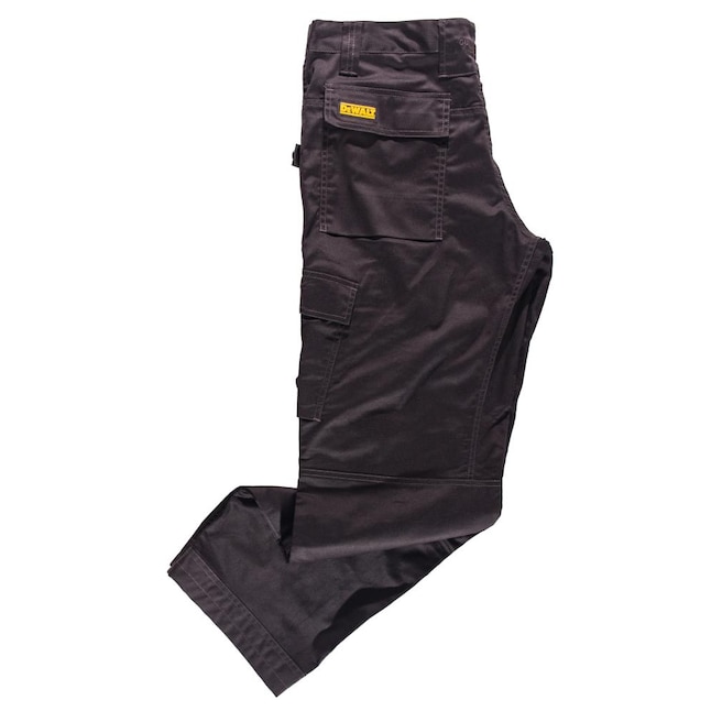 DEWALT Men's Black Polyester Work Pants (36 x 31) in the Work Pants ...