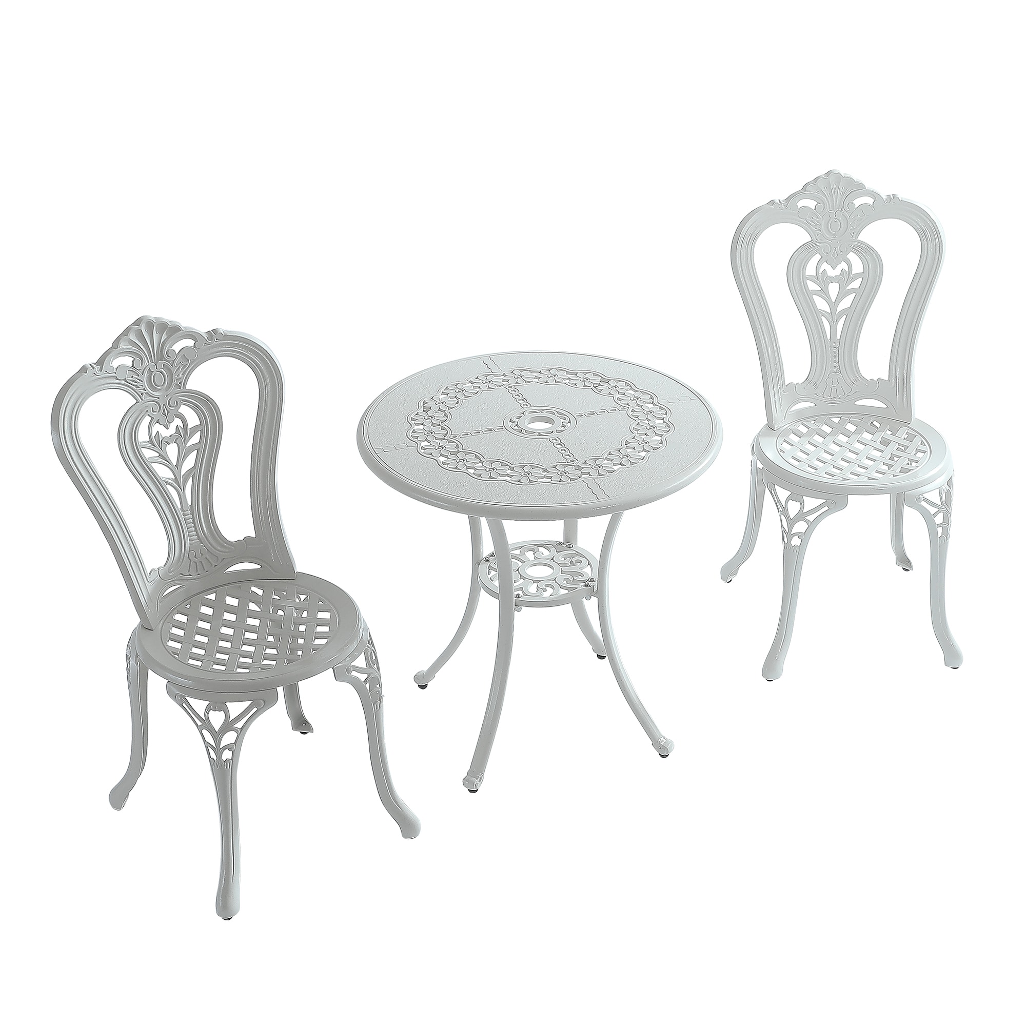 Clihome CL6027CT-WH Patio-Dining-Sets - View #3