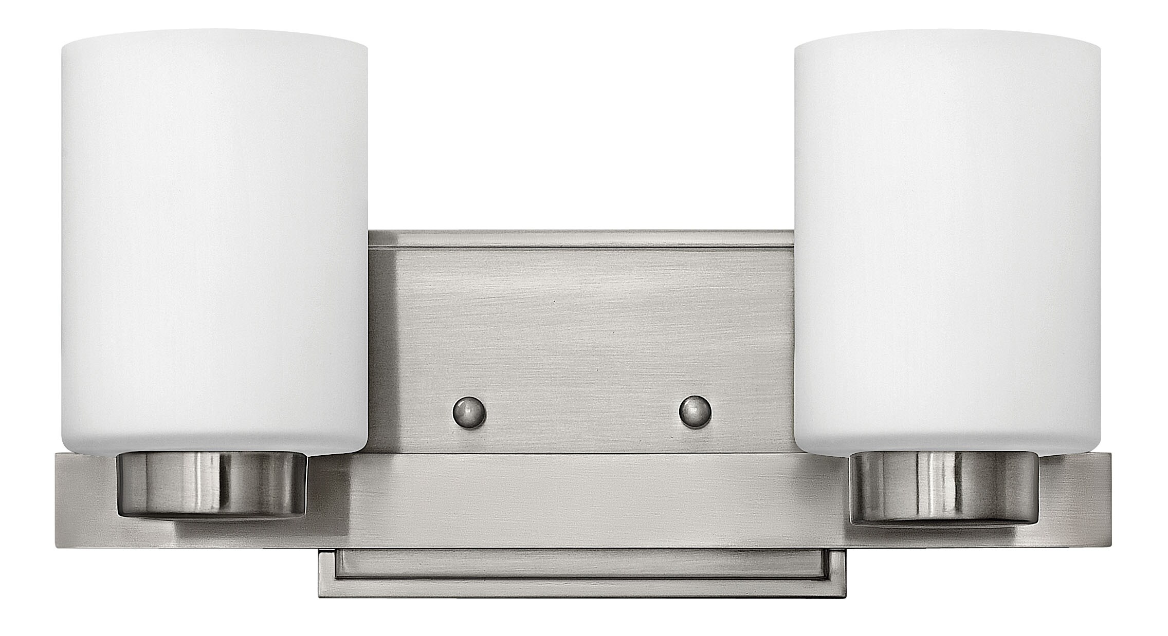 Hinkley 5052BN-LED Miley 13-in 2 -Light Brushed Nickel Transitional Vanity light