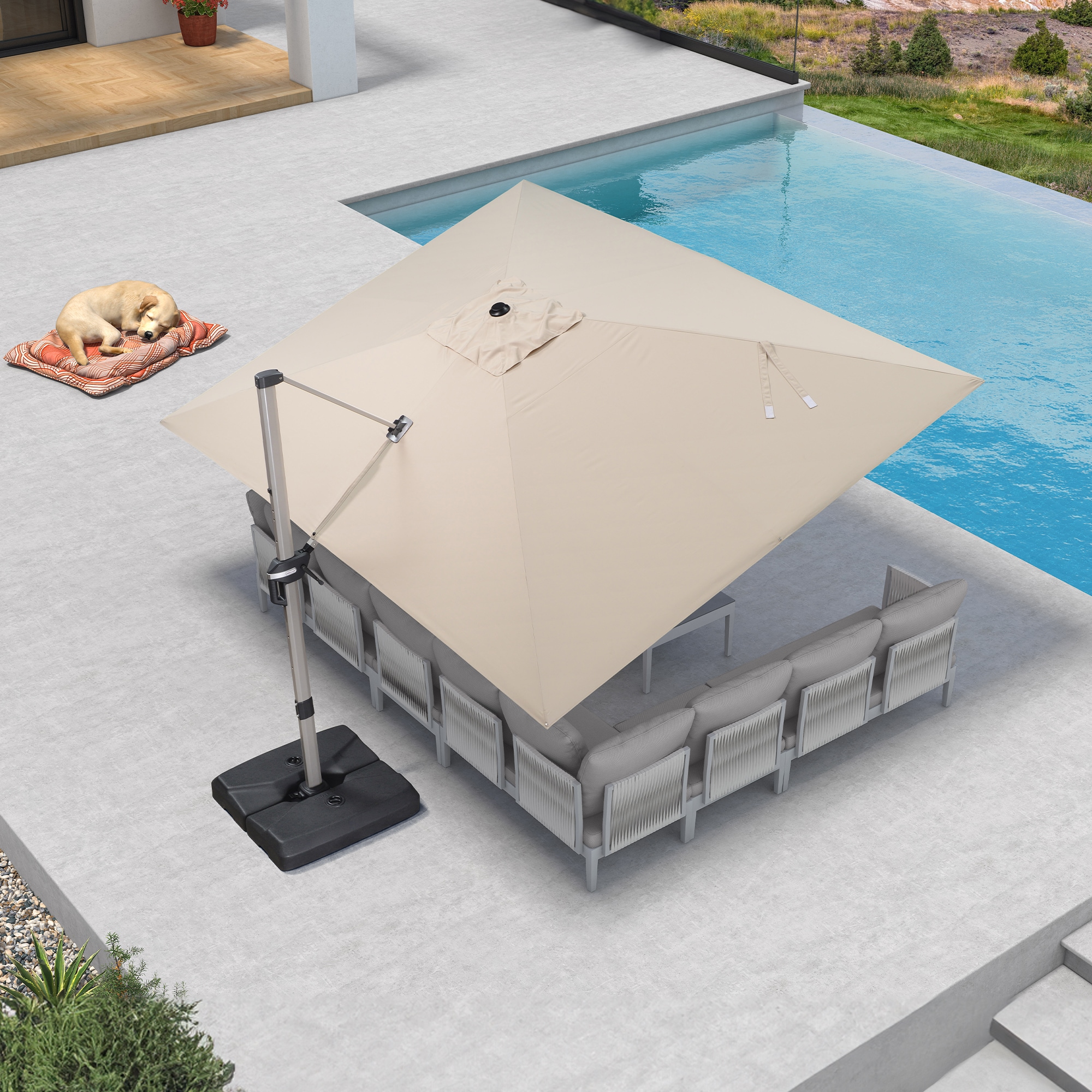 PURPLE LEAF LS01HLRBASE-120 Umbrella-Bases - View #4