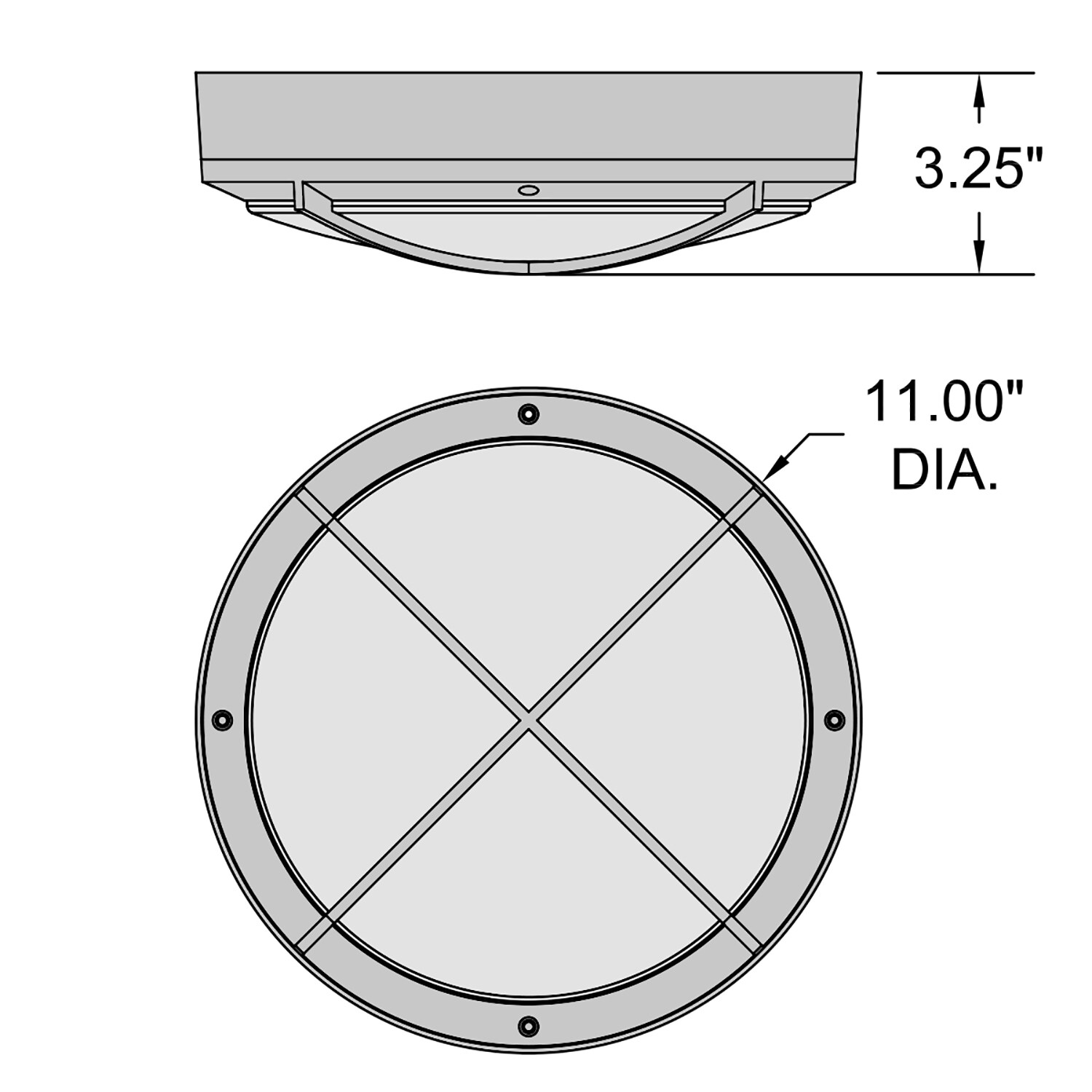 Access Lighting 20255LEDMG-SAT/FST Outdoor-Wall-Lighting - View #7