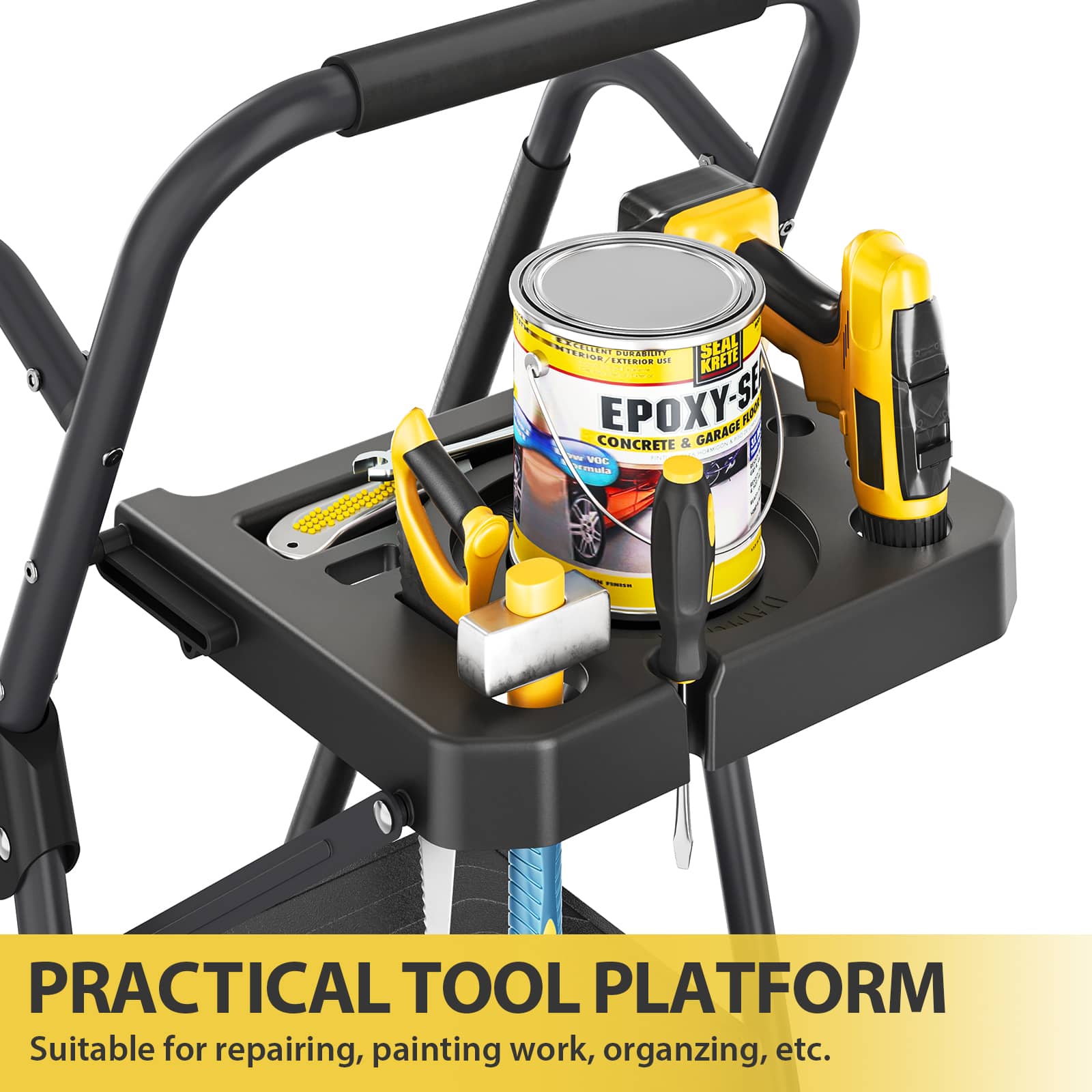 TITANKIT PRO MP-2224-5D-DF Step-Ladders - View #4