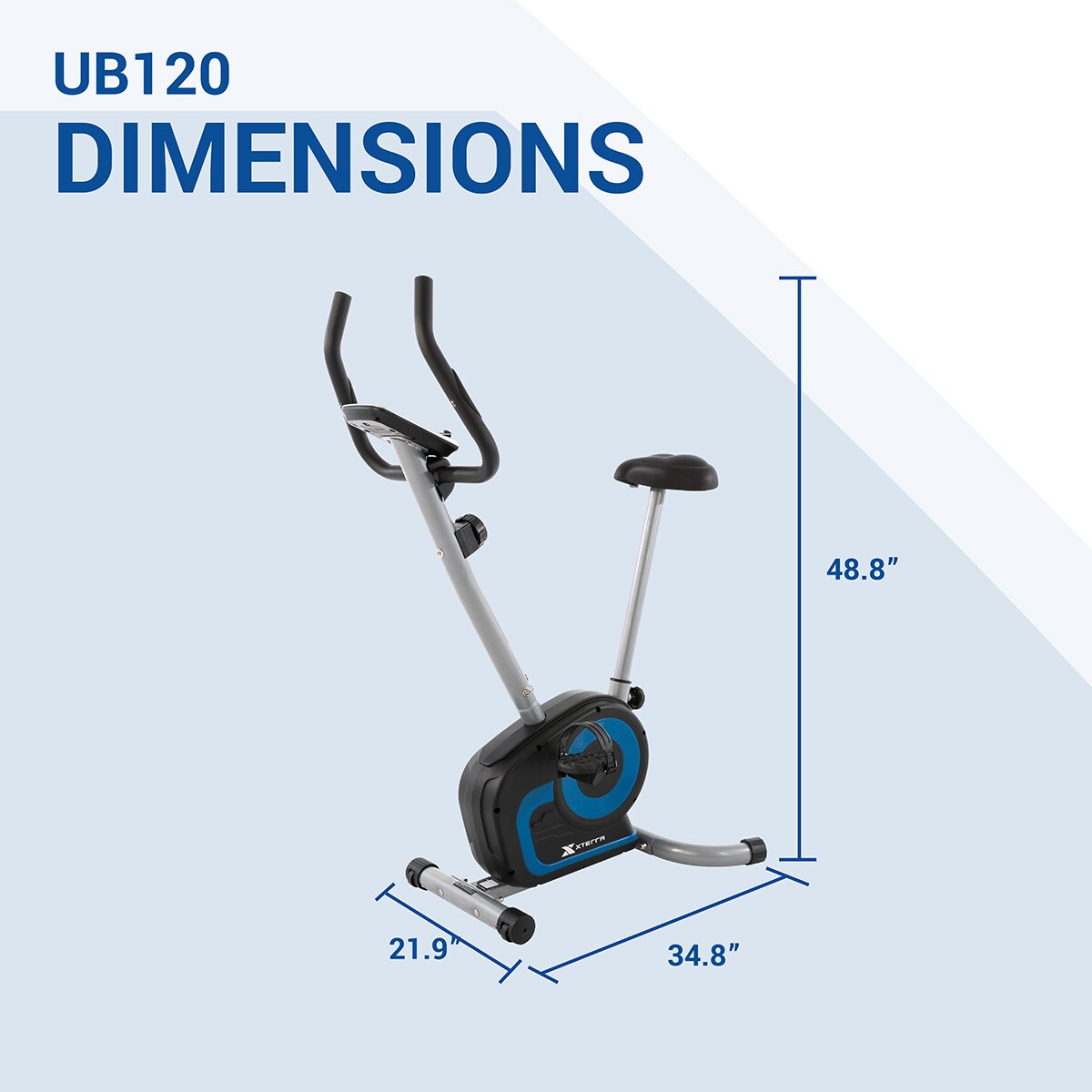 xterra fitness ub120 upright cycle