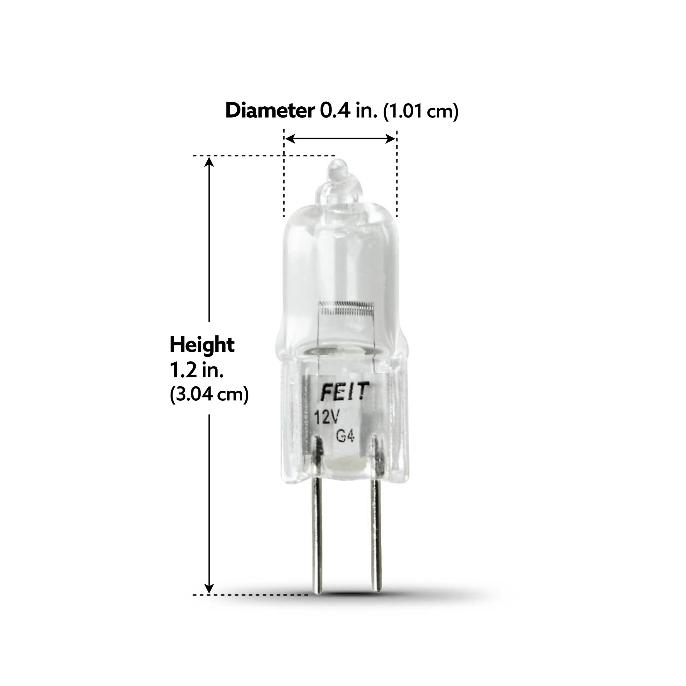 Feit Electric 20-Watt Bright White (2800K) MR16 GU5.3 Bi-Pin Base Dimmable  12-Volt Halogen Light Bulb (18-Pack) BPBAB/CG/3/HDRP/6 - The Home Depot