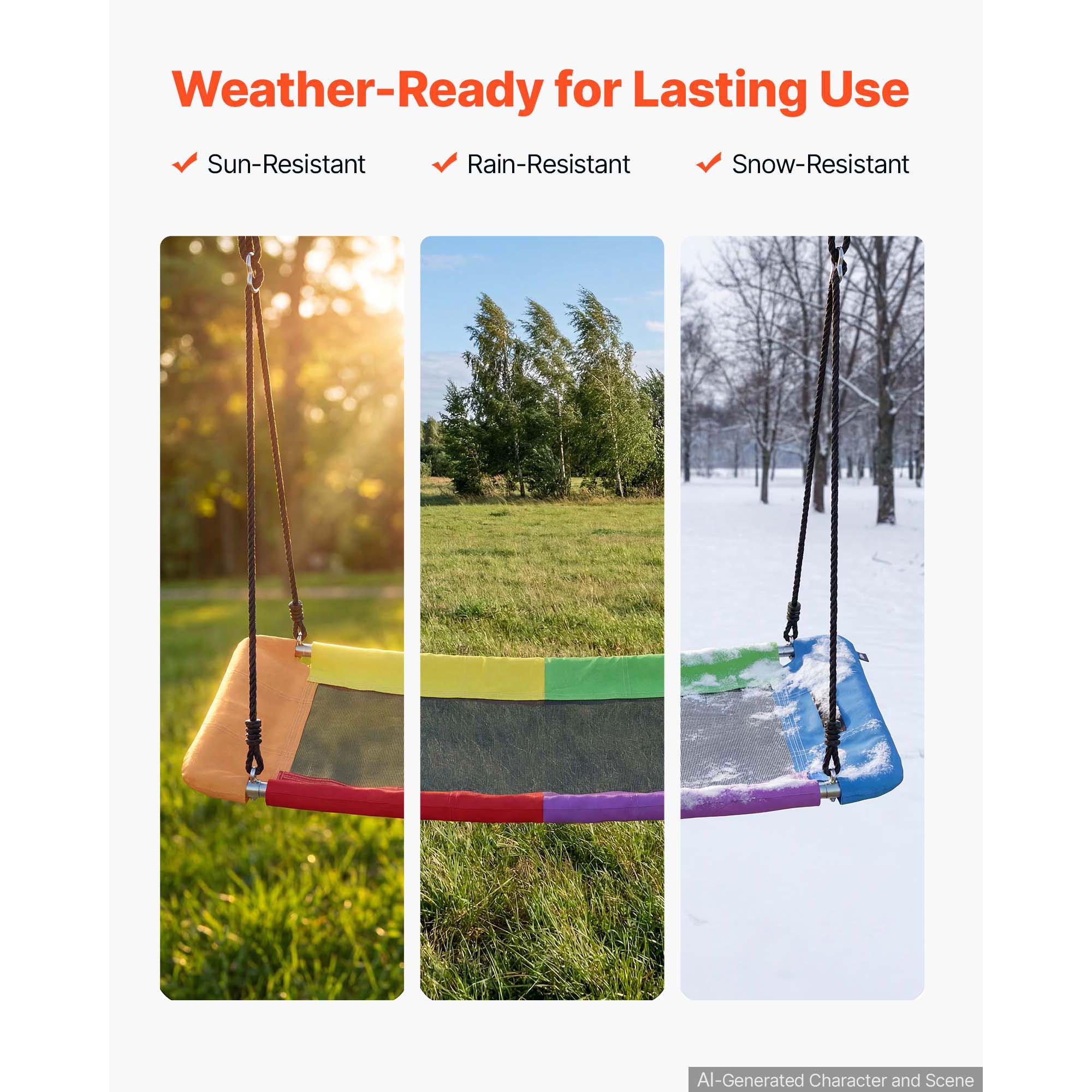 VEVOR SCCSFDQQFXFD20718V0 Playset-Swings - View #6