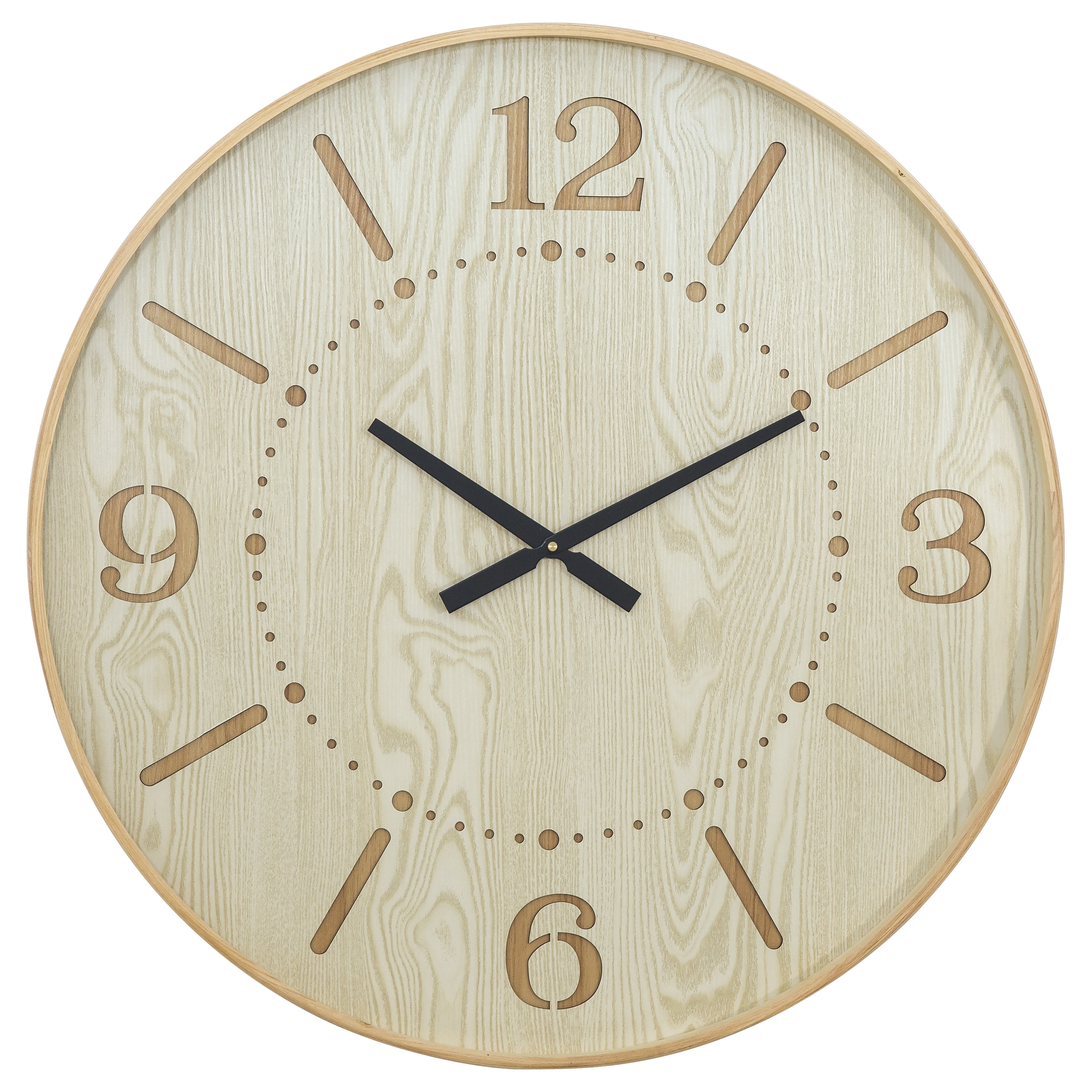 Yosemite Home Decor Simple Pocket Watch Gear Clock - Black/Gold