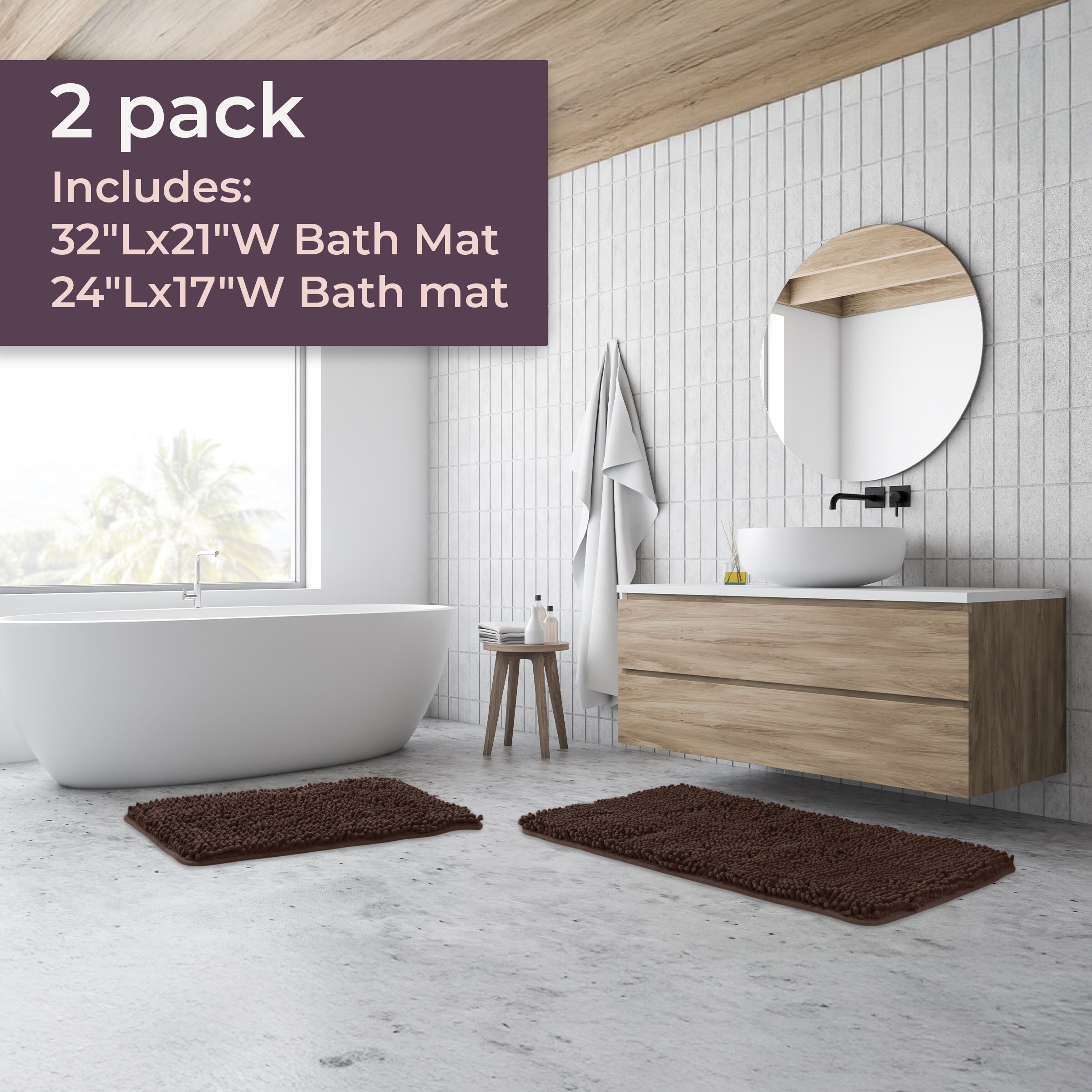 Hastings Home 181991DXJ Bath-Rugs - View #2