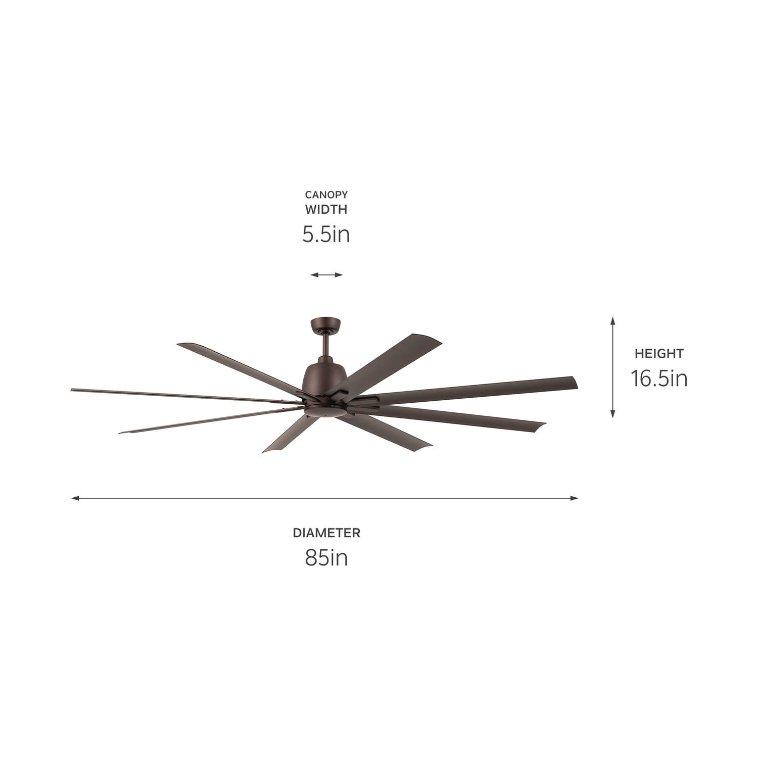 Kichler 310285SNB Ceiling-Fans - View #4