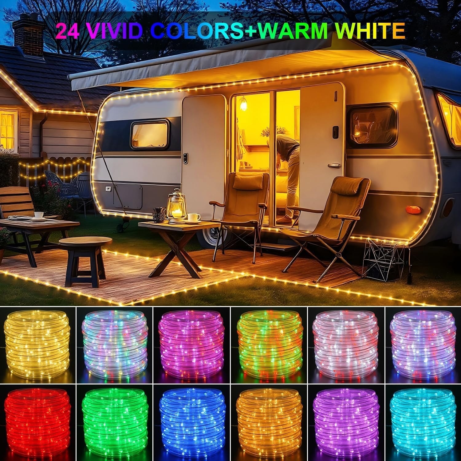 Oyezvary LOZ0603O015 Christmas-String-Lights - View #2