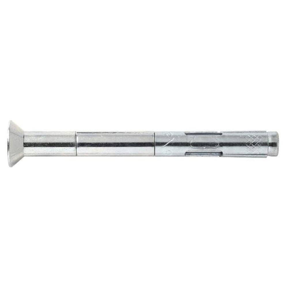 Red Head Dynabolt Sleeve Anchor 3/8 Dia. Flat Stainless Steel Plain 50 PK #SFS-3840