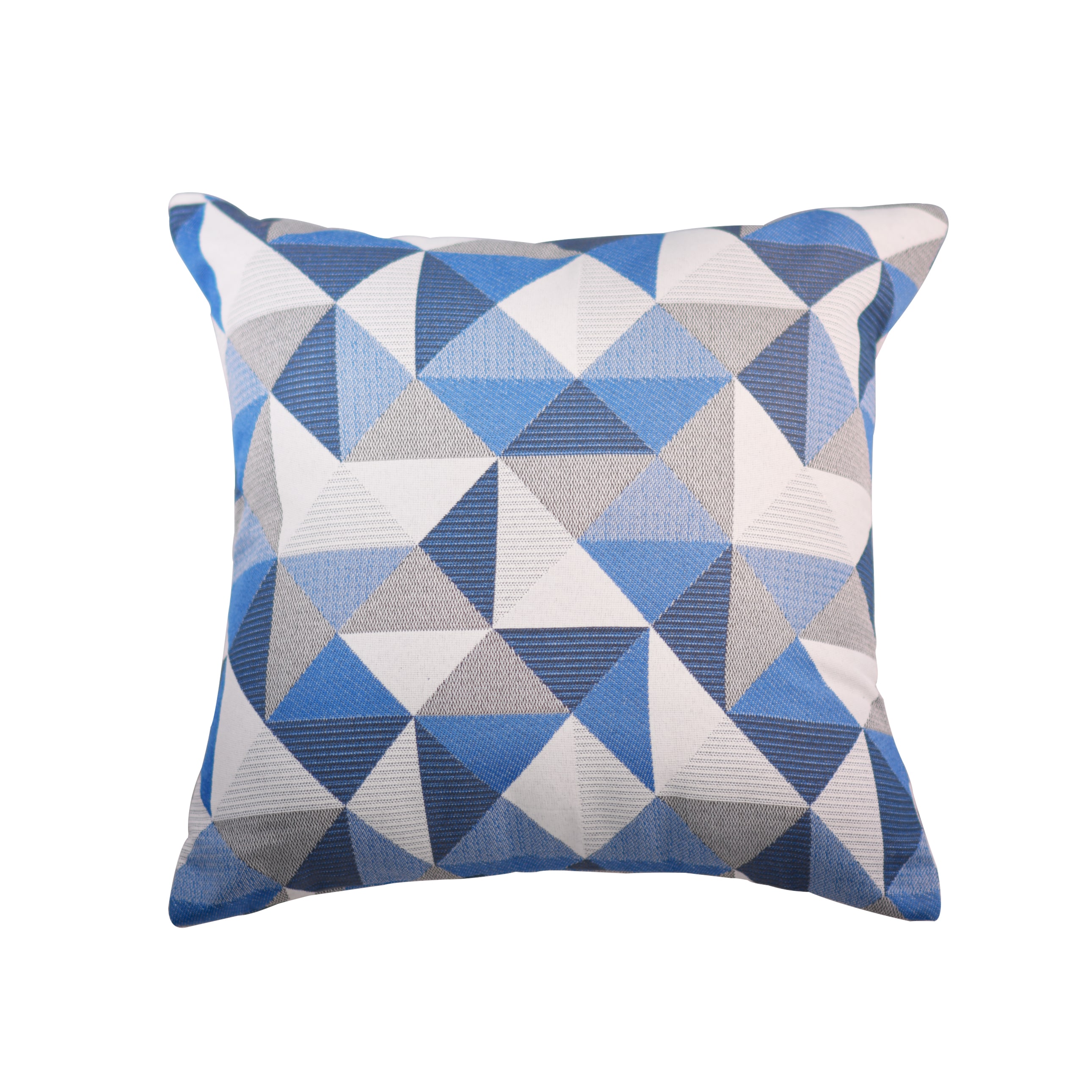 Square Embellished Geometric Decorative Throw Pillow Off-white