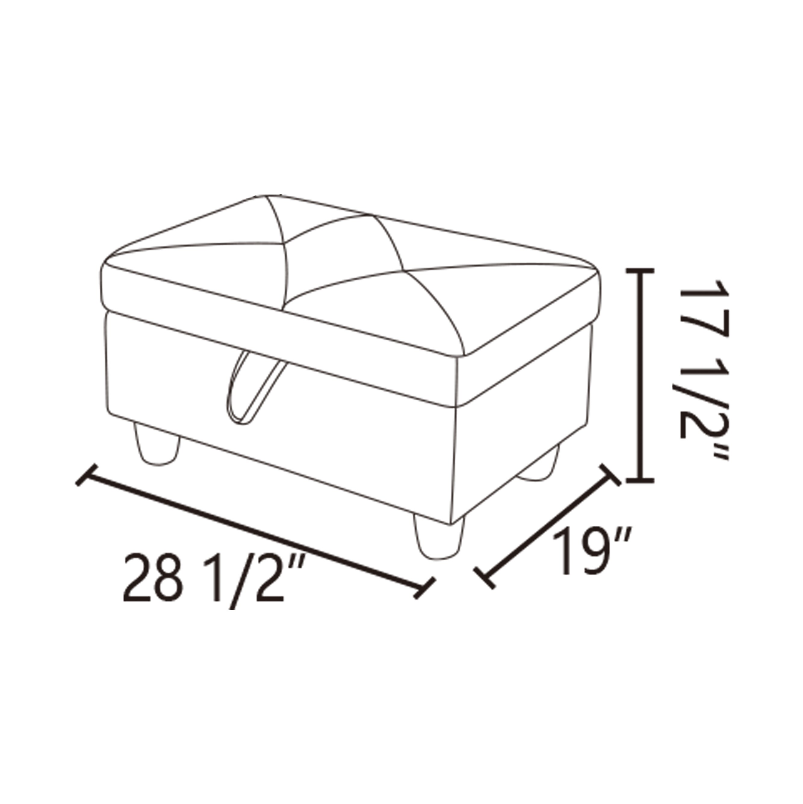 ACROMA 70301P132 Indoor-Ottomans - View #6