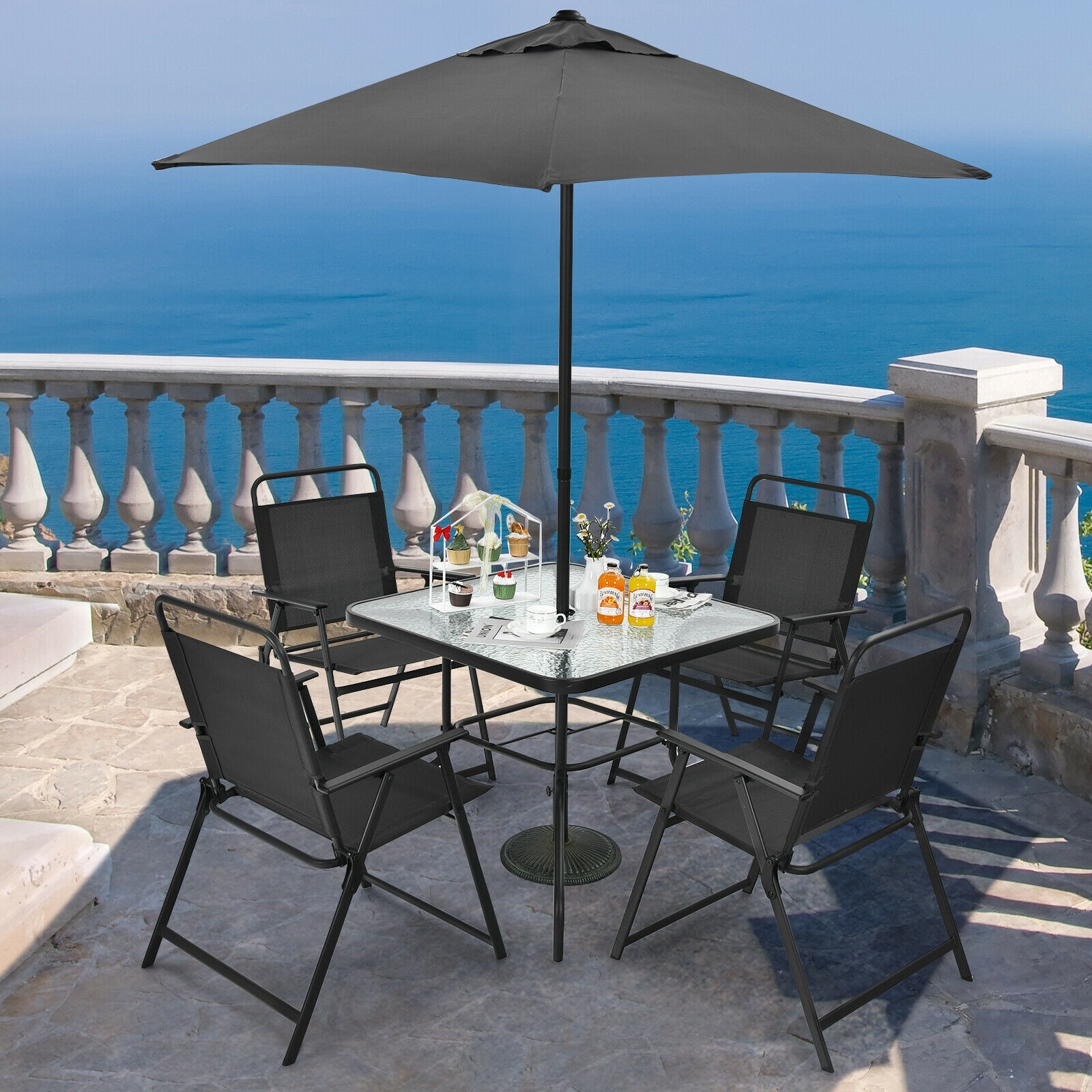 WELLFOR DOZN70822 Patio-Dining-Sets - View #2