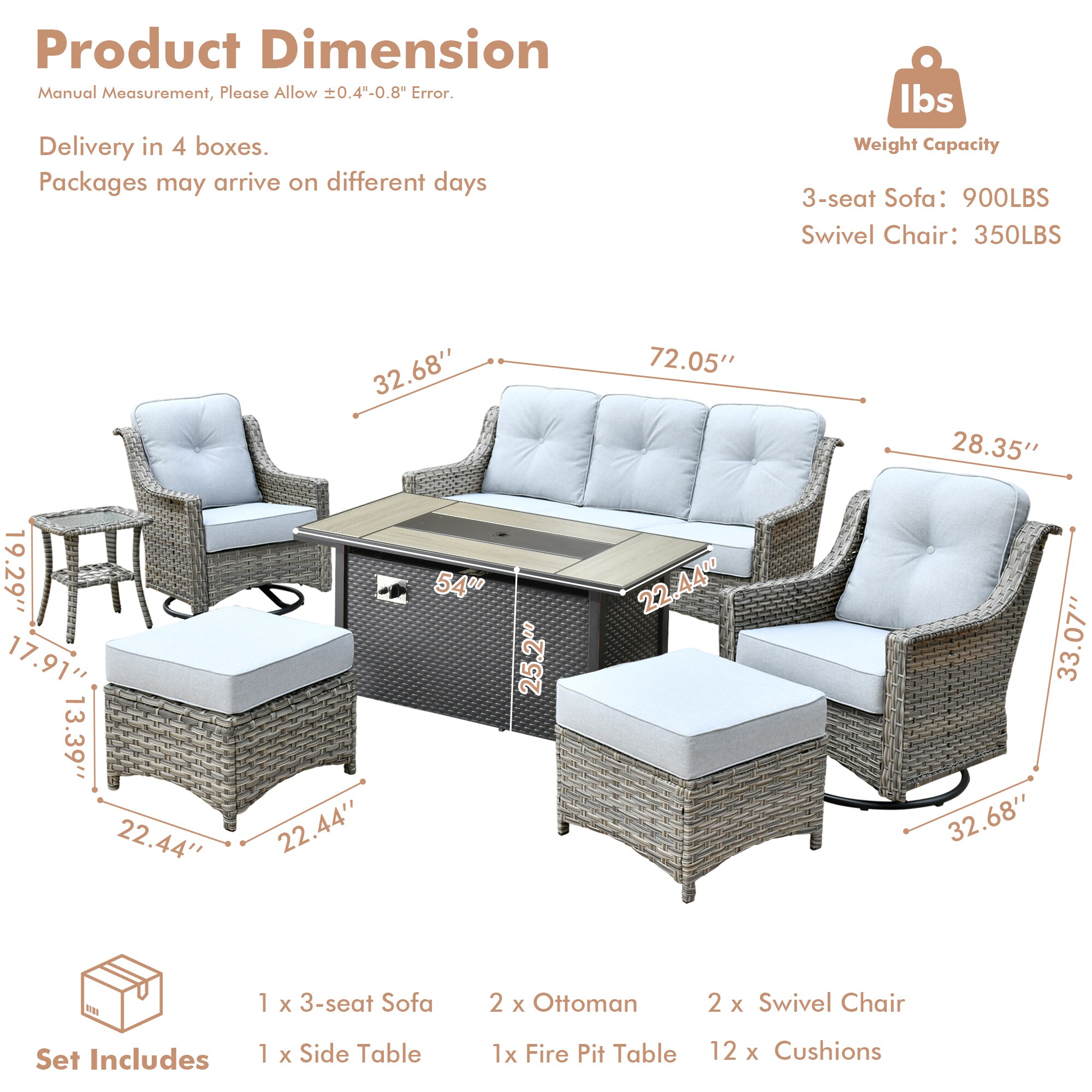 ALTRIGUS 6LCFP8503YZPAD4071 Patio-Conversation-Sets - View #12