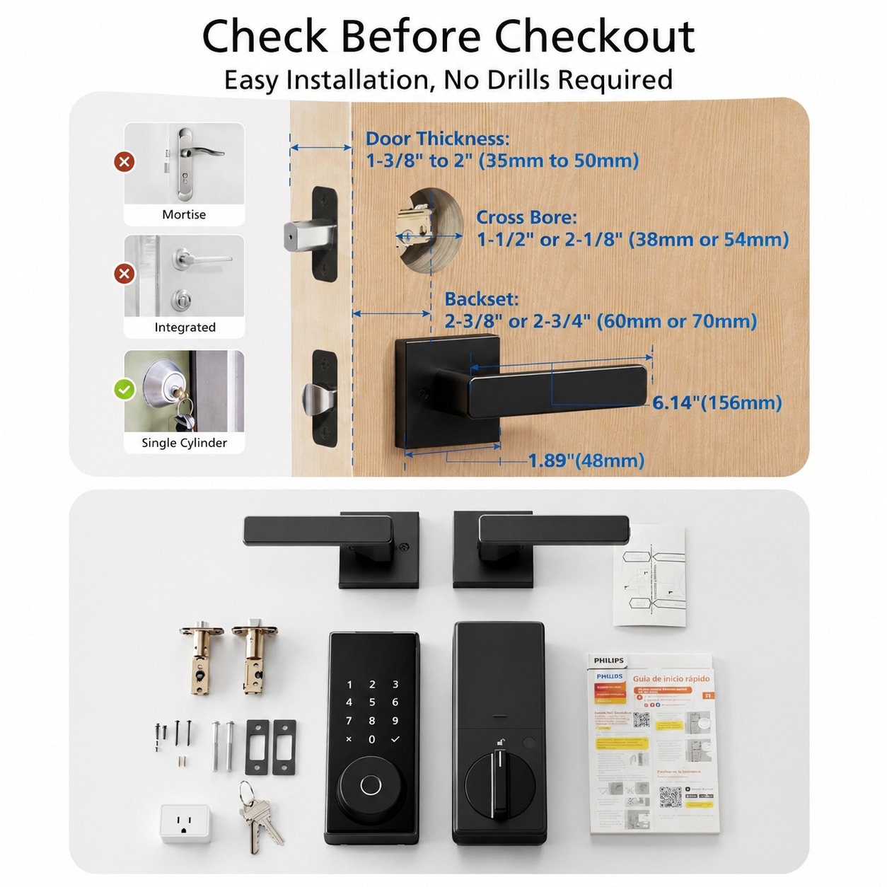 Ahfiwaso LAH0709H025 Electronic-Door-Locks - View #9