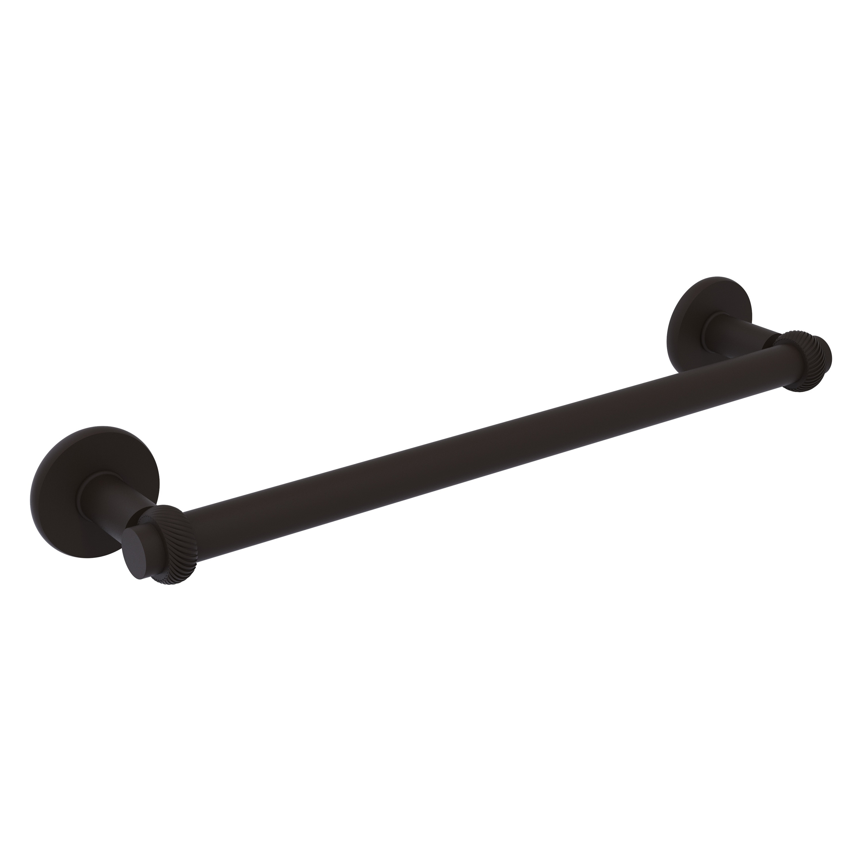 Allied Brass 2051T/36-ORB Continental 36-in Oil-rubbed bronze Wall mount Single Towel Bar
