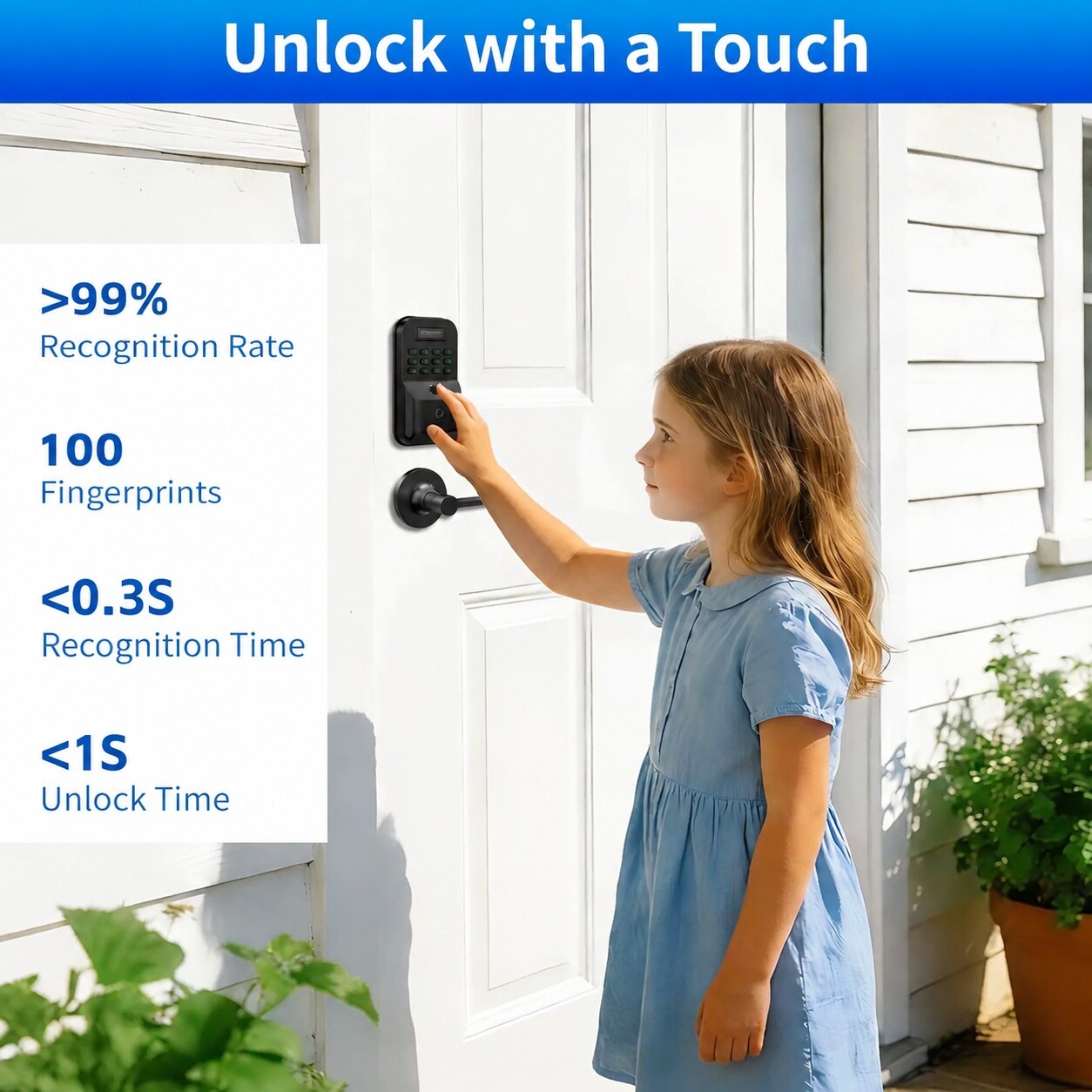 Adrinfly LAD0819D163 Door-Deadbolts - View #2