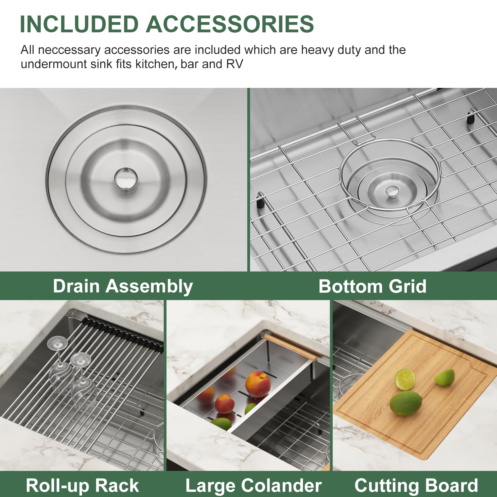 DHMHD LDH0810X337 Kitchen-Sinks - View #5