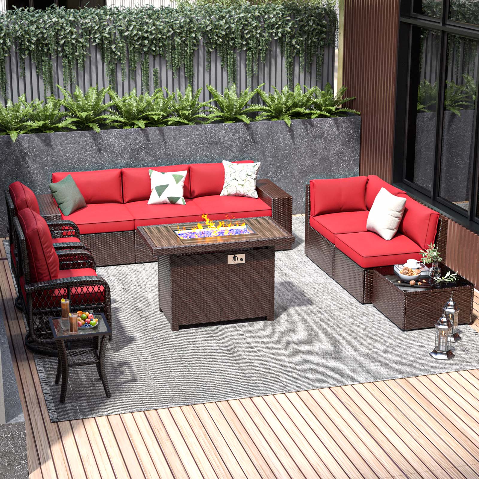 Bapipro BP3910R06 Patio-Conversation-Sets - View #2