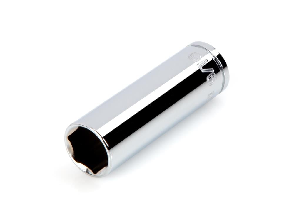 TEKTON SHD13014 3/8-in Drive Standard (SAE) 9/16-in Deep Socket