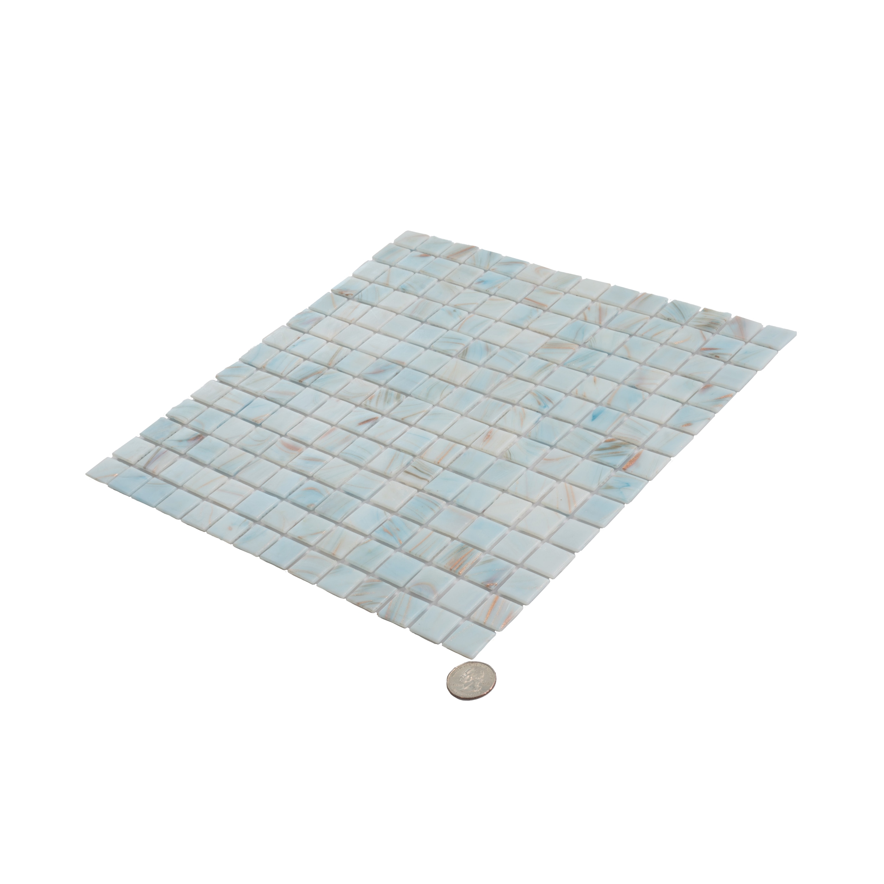 Apollo Tile Celestial Royal Blue 12-in x 12-in Glossy Glass Uniform Squares Floor and Wall Tile (20-sq. ft/ Carton)