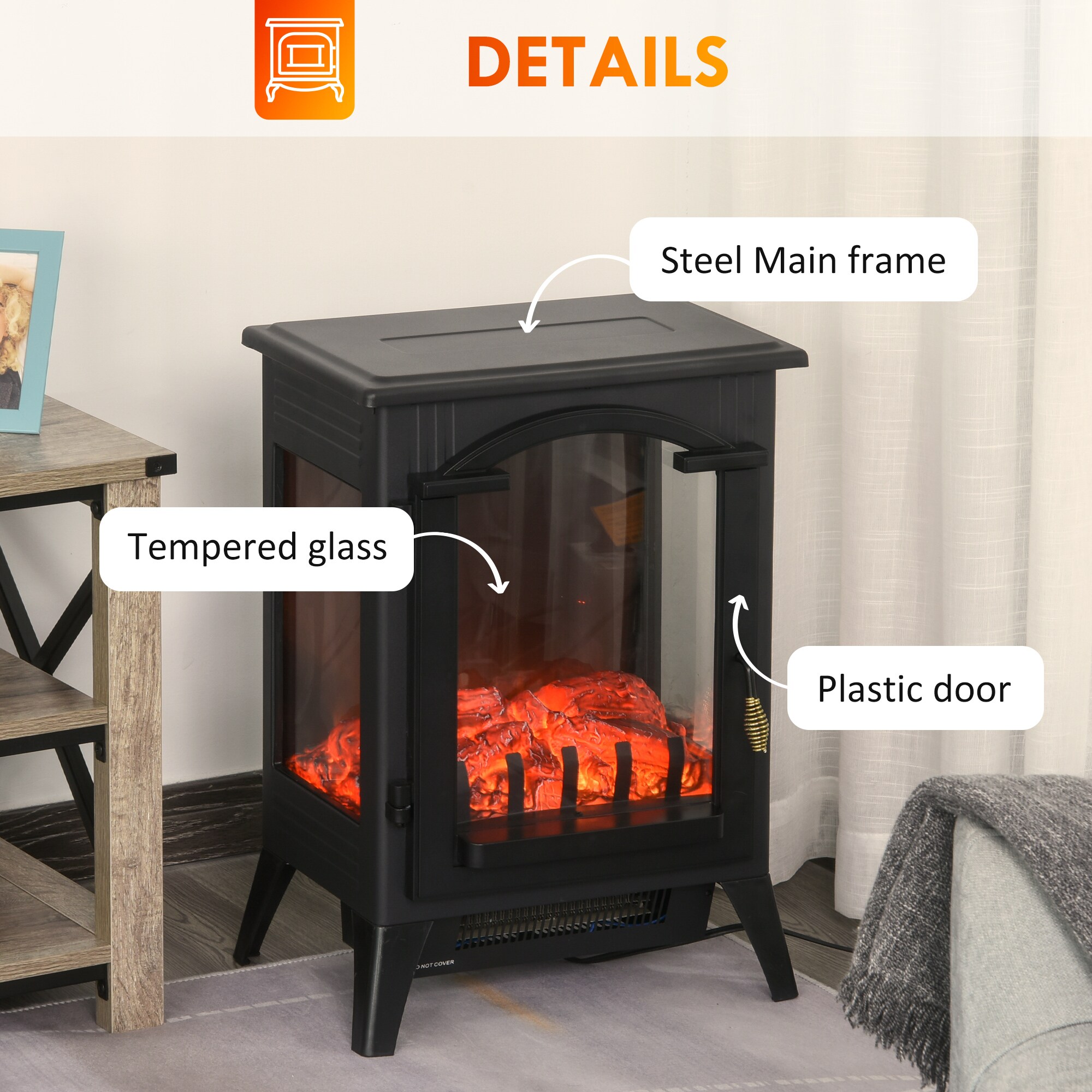 Siavonce ZX-D0102HEBEN7 Electric-Fireplaces - View #4