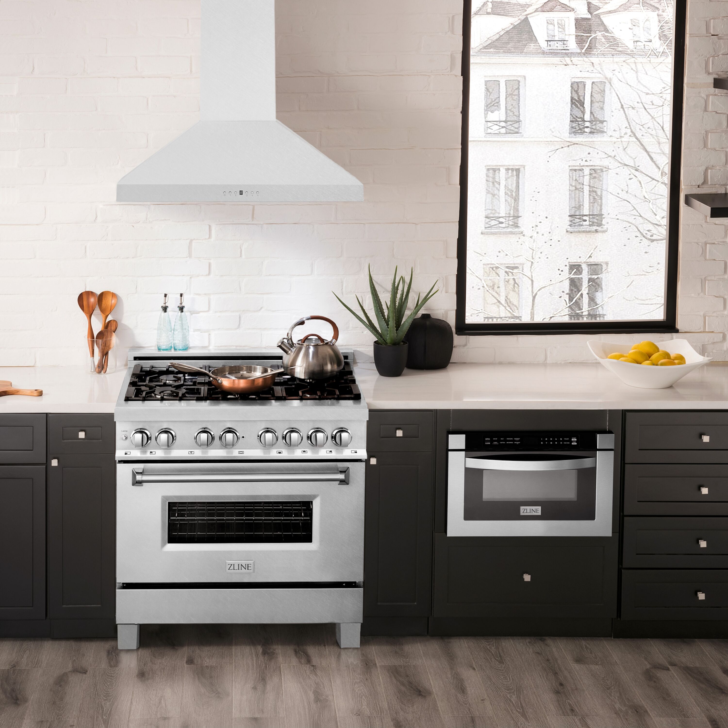 ZLINE KITCHEN & BATH 8KL3S-36 Wall-Mounted-Range-Hoods - View #3