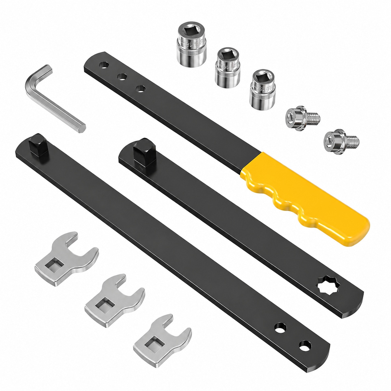 Avid Power 11PCS Universal Serpentine Belt Tool Kit With Wrenches Sockets